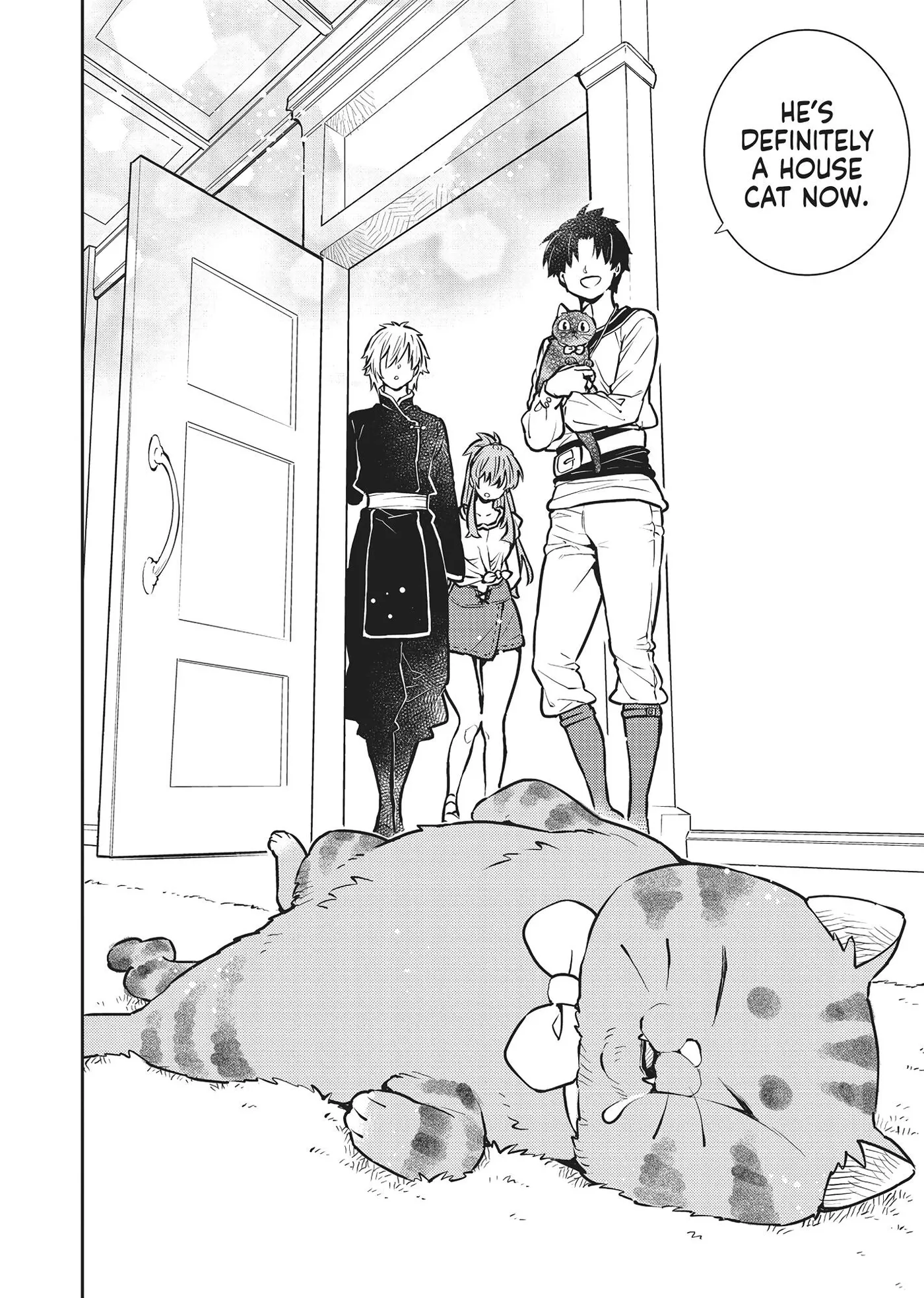 Cat on the Hero