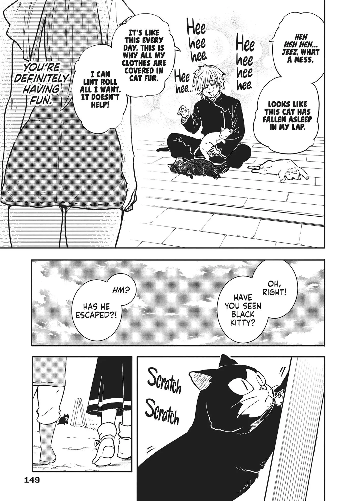 Cat on the Hero