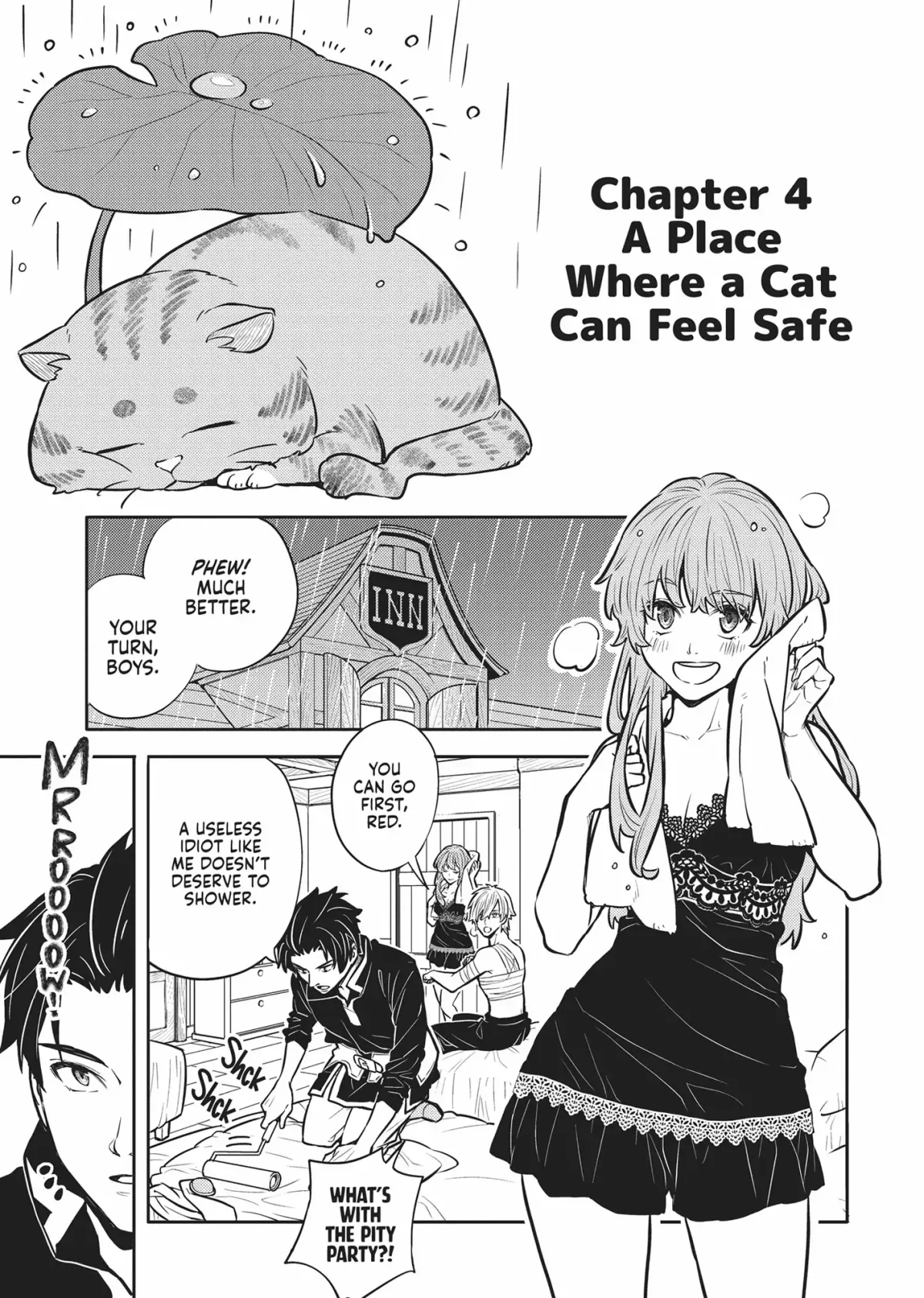 Cat on the Hero