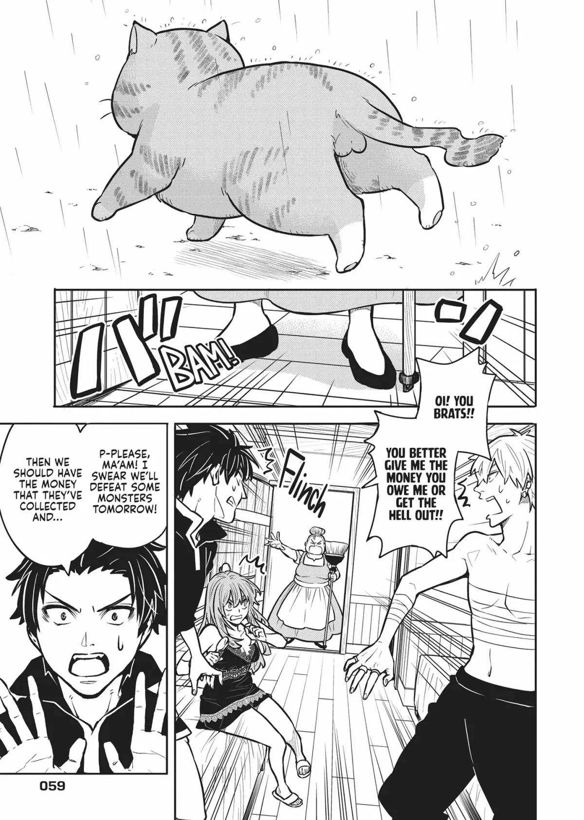 Cat on the Hero