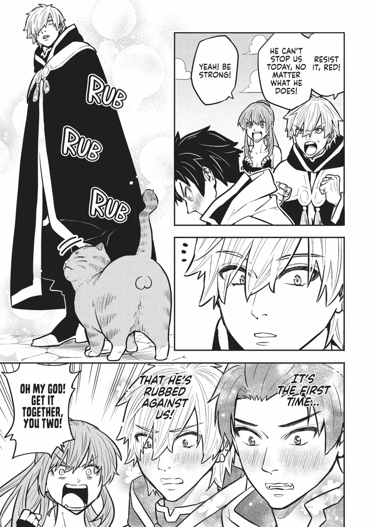 Cat on the Hero