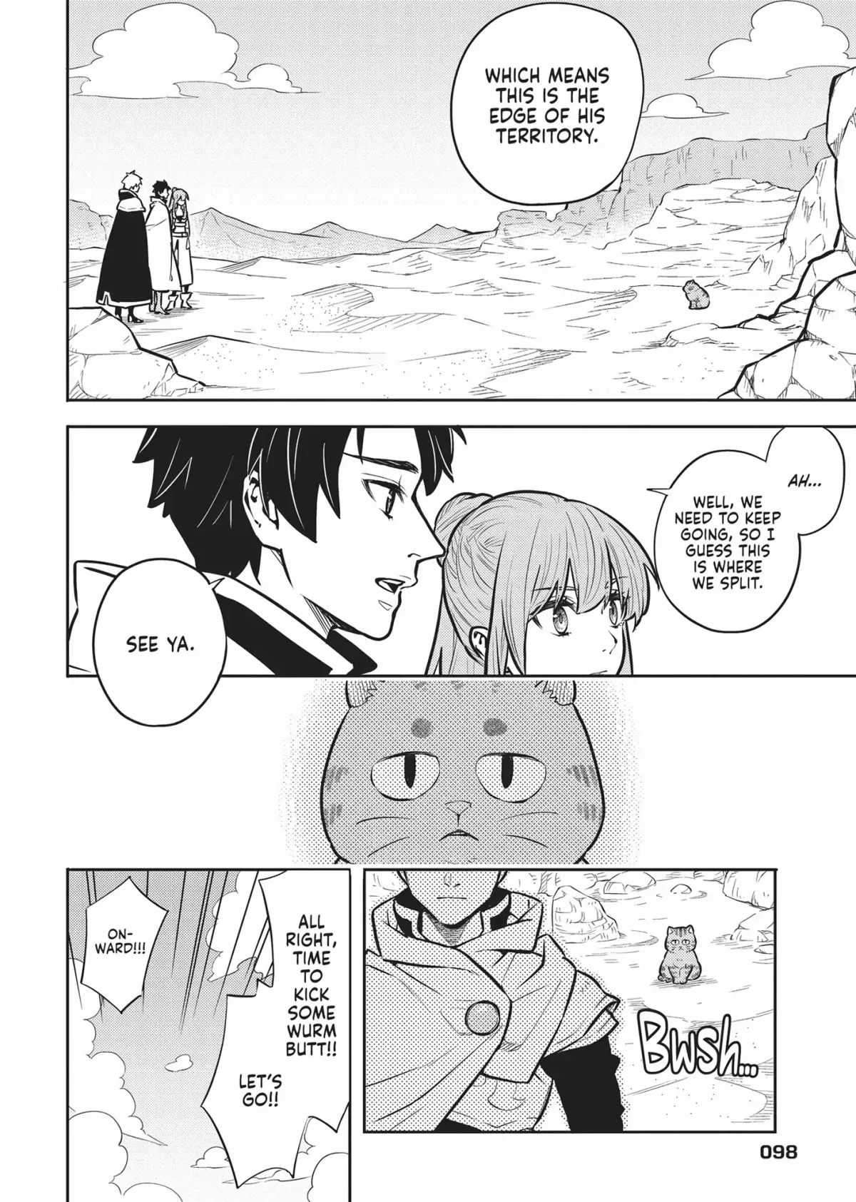 Cat on the Hero
