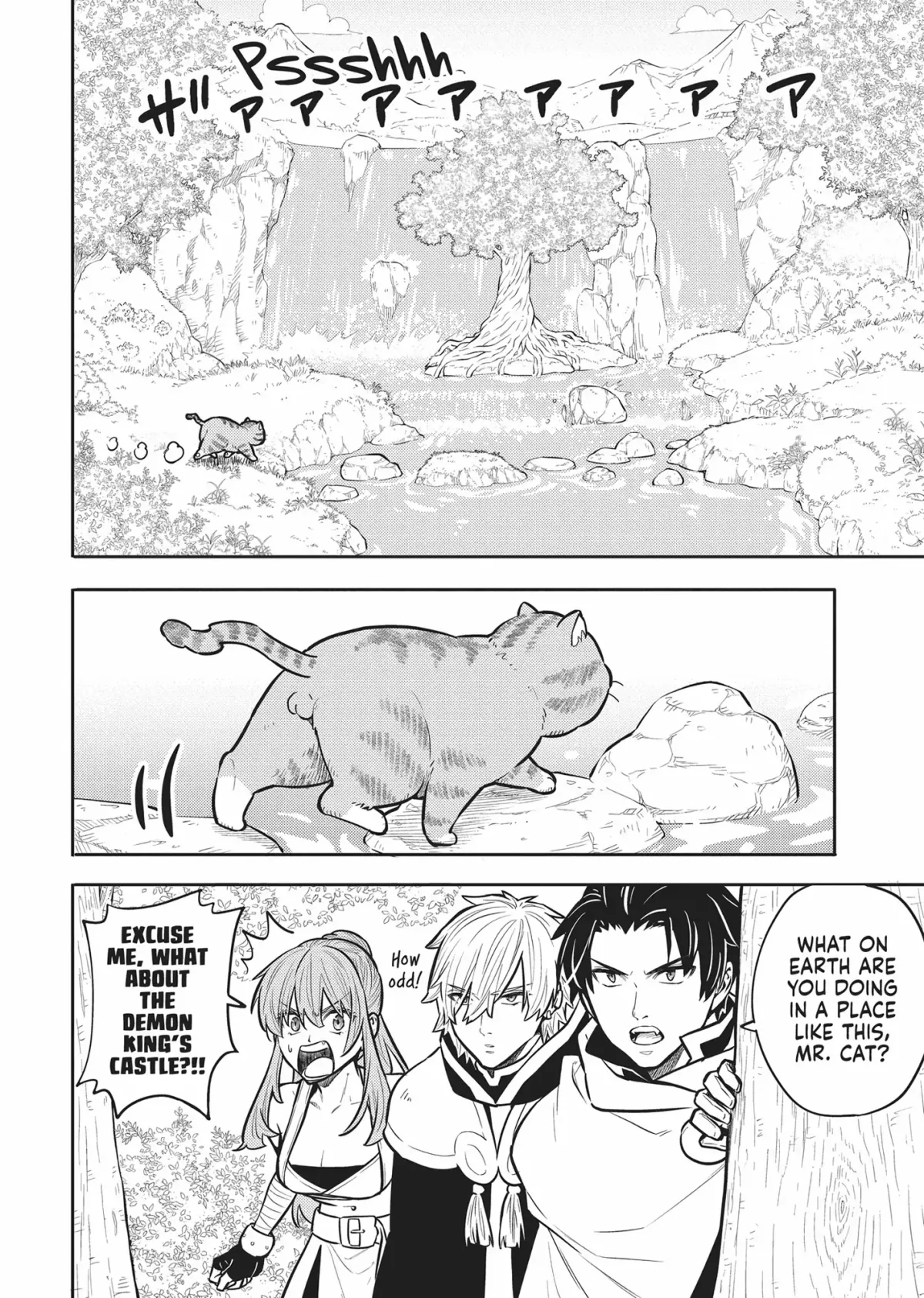 Cat on the Hero