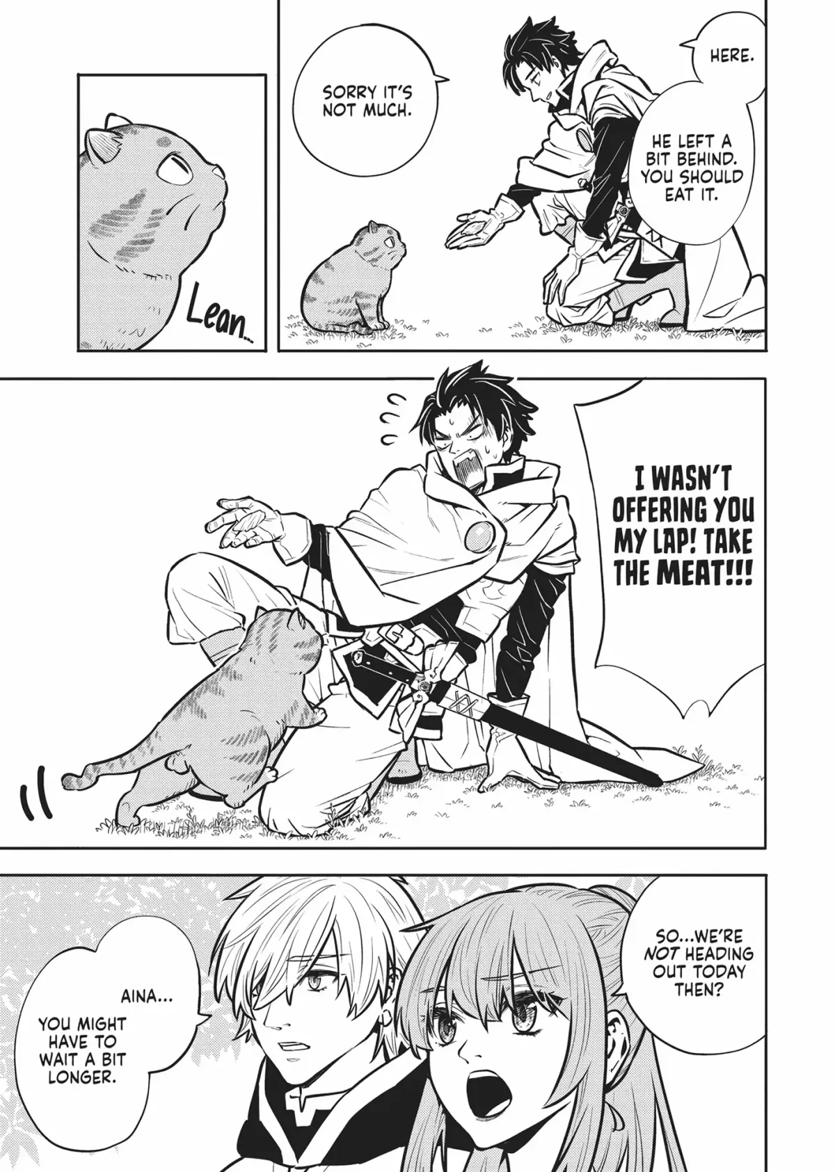 Cat on the Hero