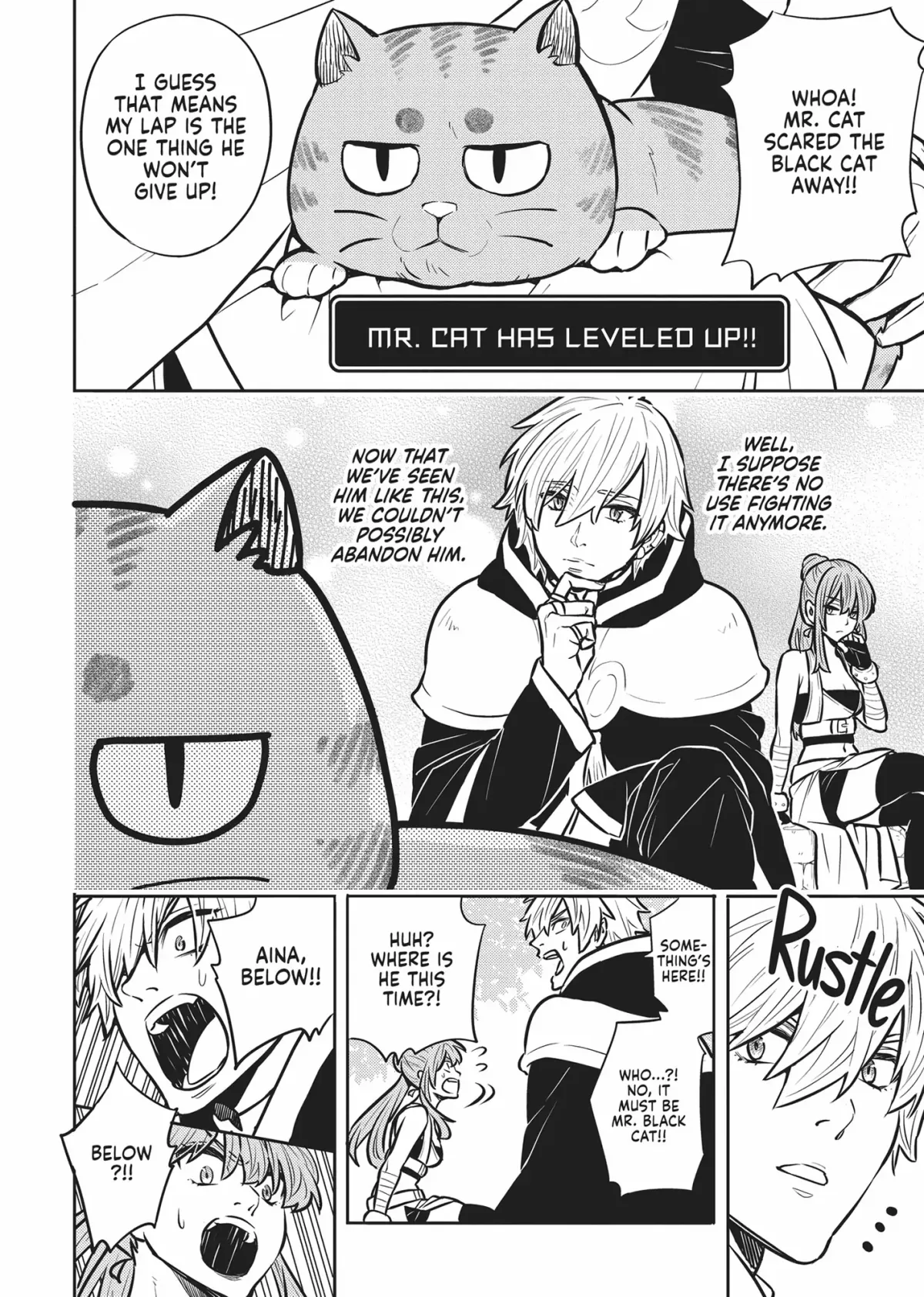 Cat on the Hero