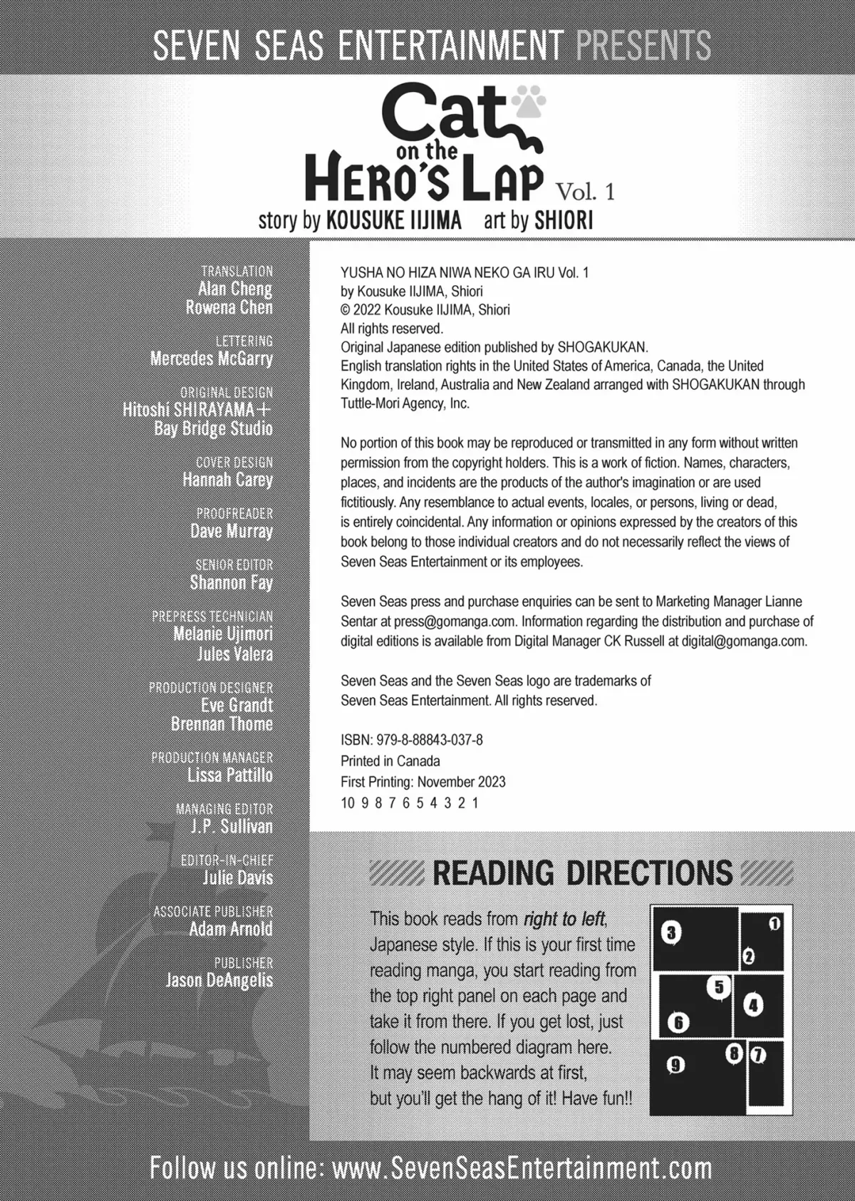 Cat on the Hero