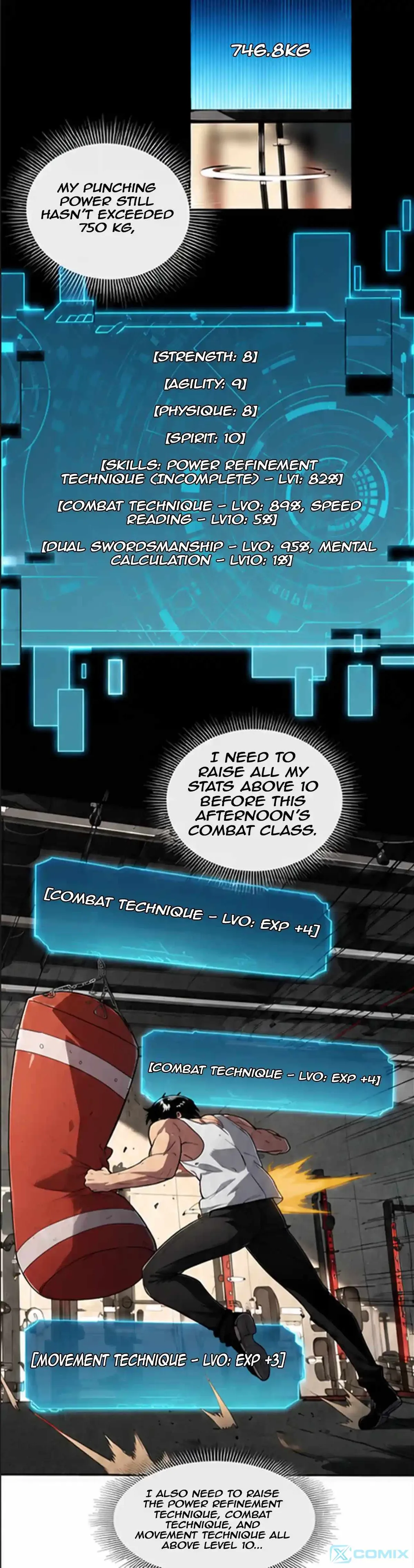 Cataclysm Hunter: I have an experience point system Chapter 1 page 30 - 