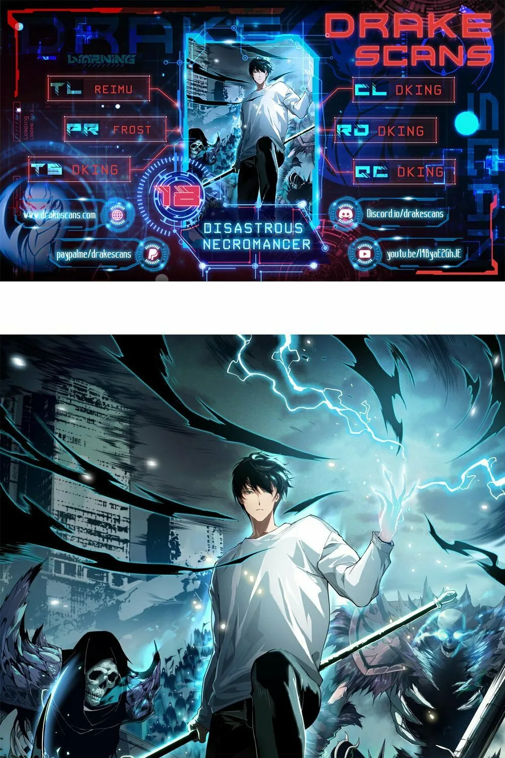 Catastrophic Necromancer (Colored) Chapter 18 page 1 - 