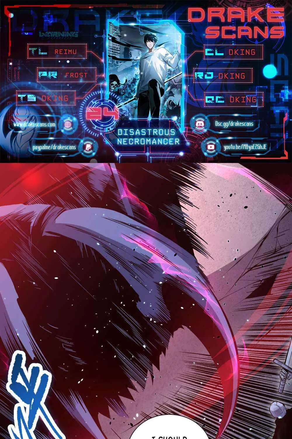 Catastrophic Necromancer Chapter 24 page 1 - 