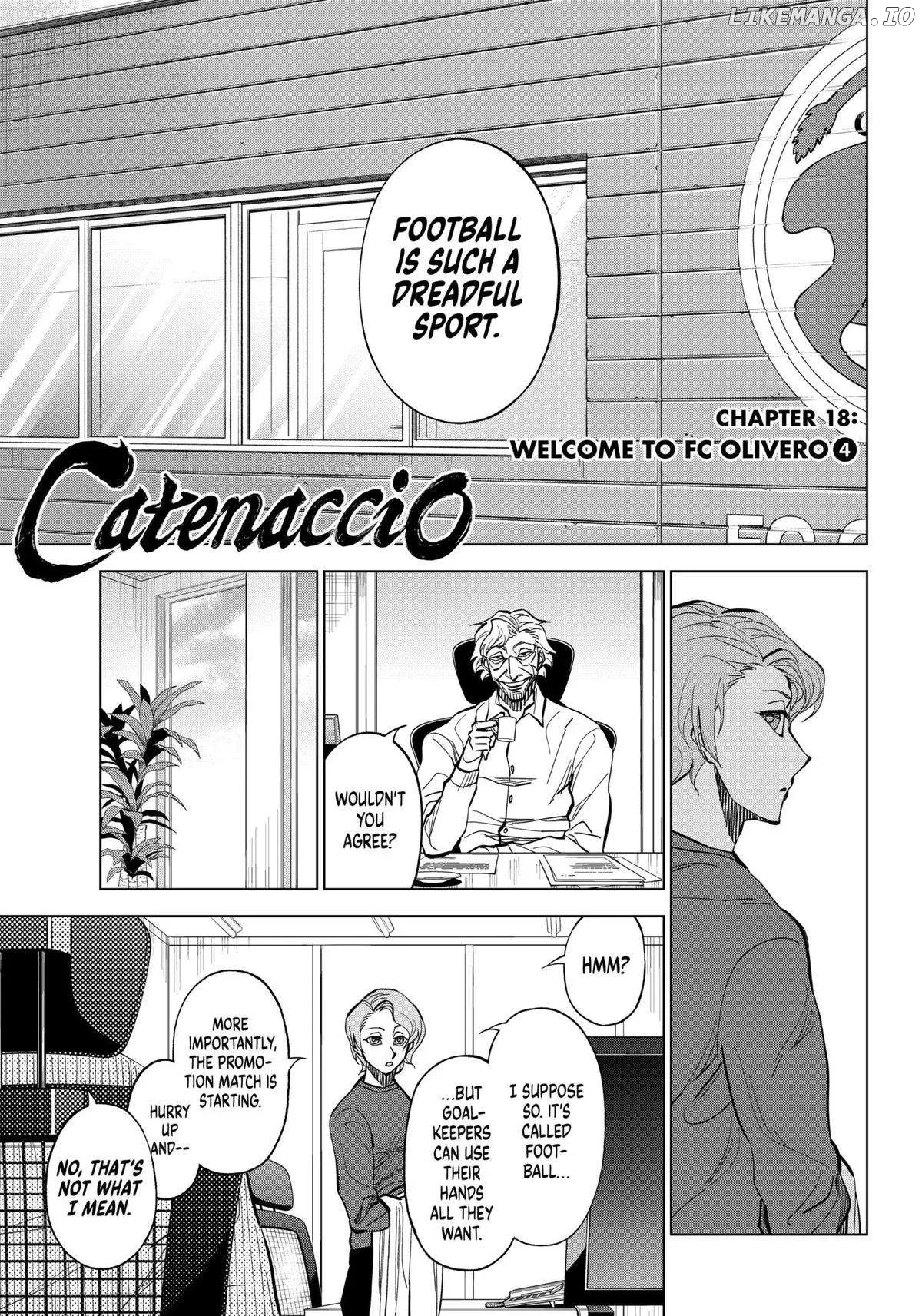 Catenaccio  Manga Chapter 18 page 1 - 