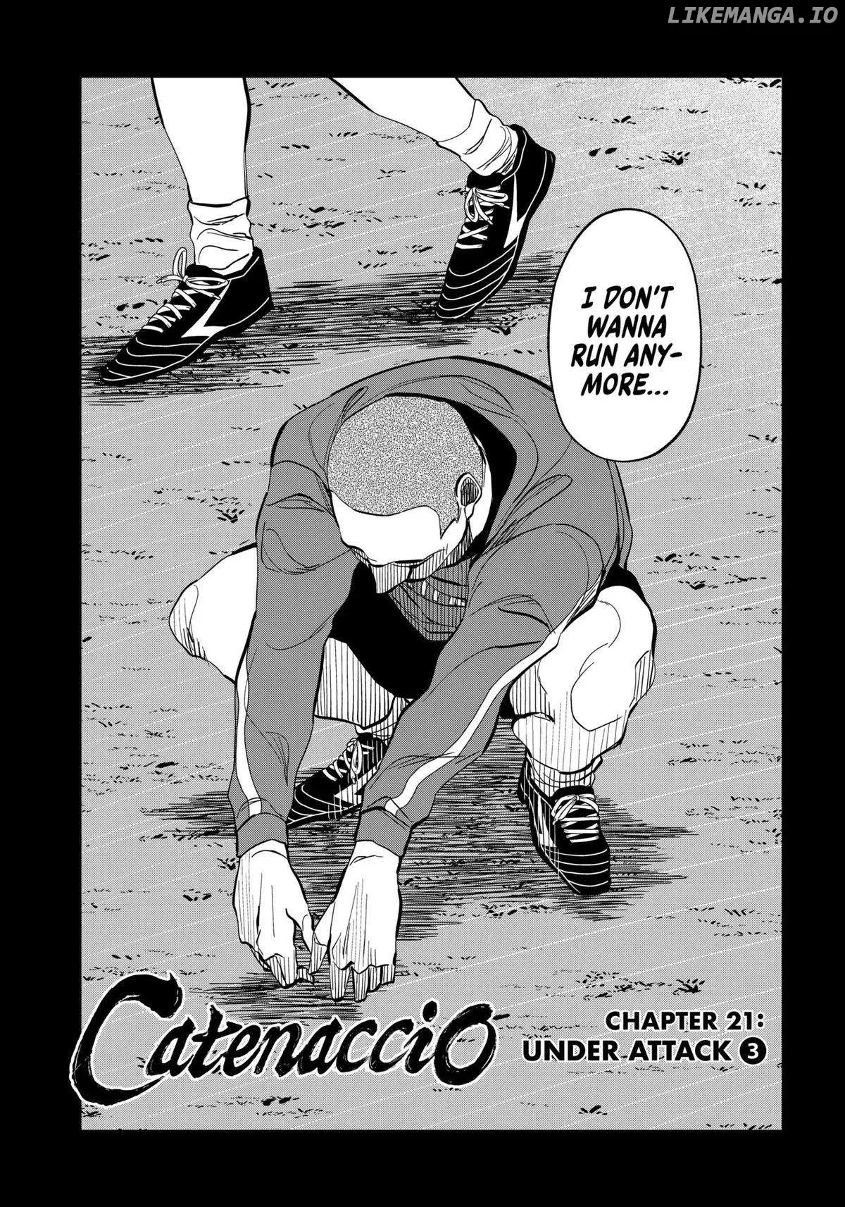 Catenaccio  Manga Chapter 21 page 1 - 