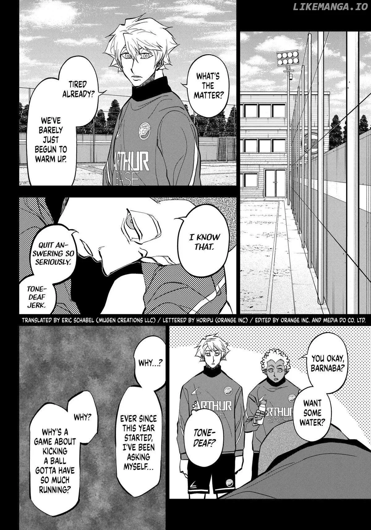 Catenaccio  Manga Chapter 21 page 2 - 