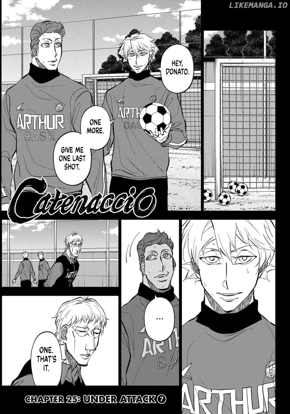 Catenaccio  Manga Chapter 25 page 1 - 