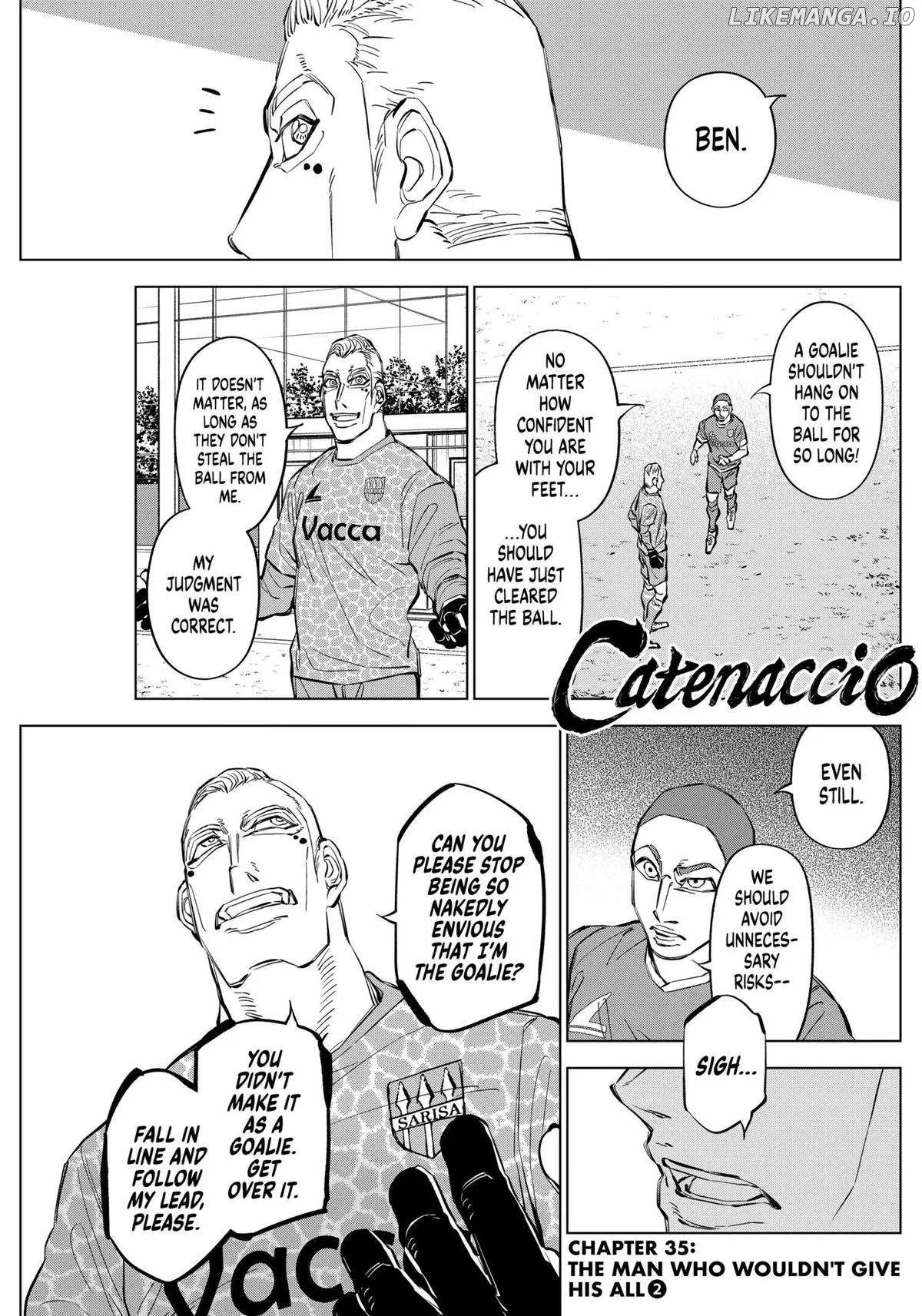 Catenaccio  Manga Chapter 35 page 1 - 