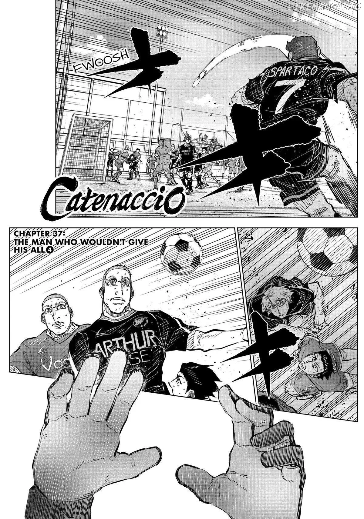 Catenaccio  Manga Chapter 37 page 1 - 