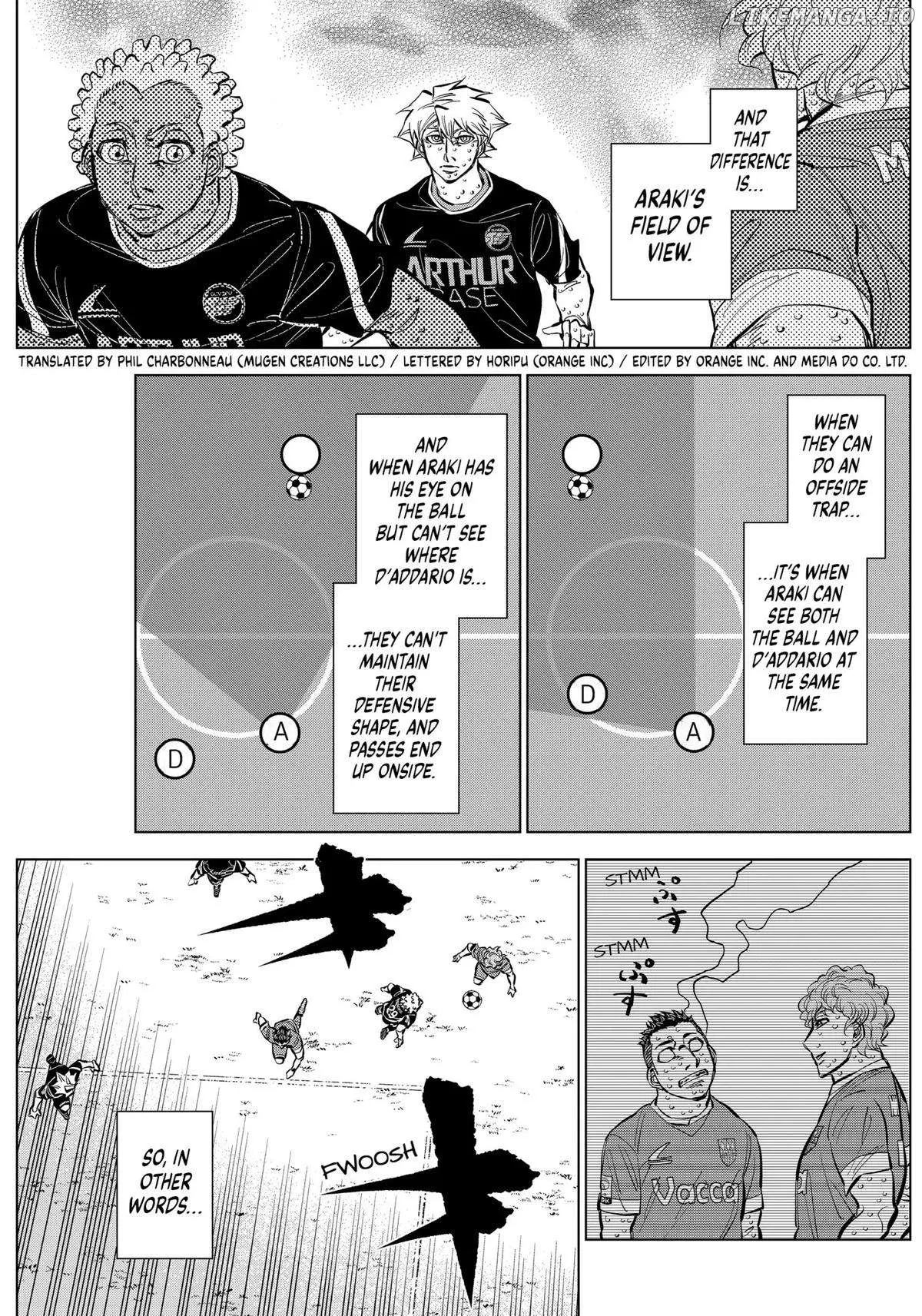 Catenaccio  Manga Chapter 42 page 5 - 