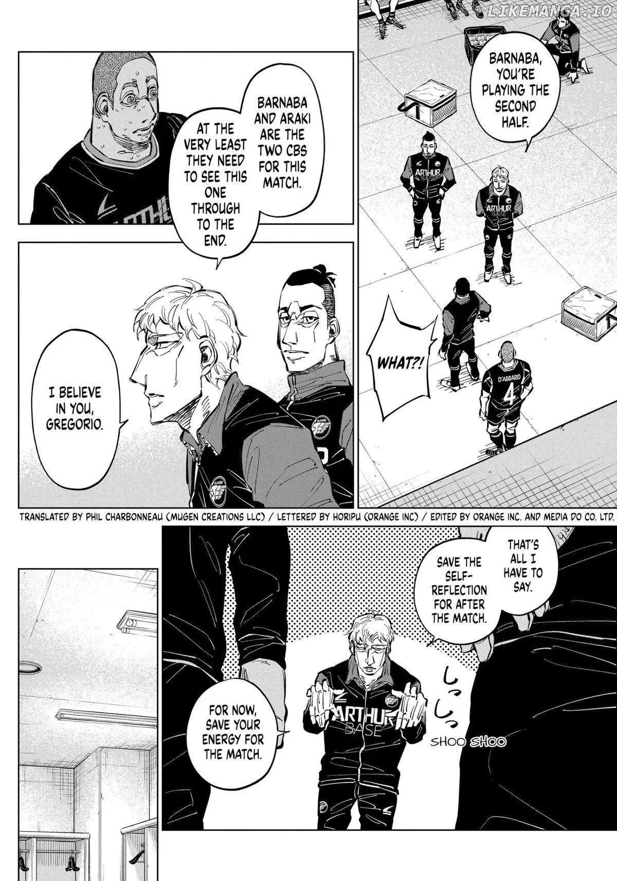 Catenaccio  Manga Chapter 44 page 12 - 