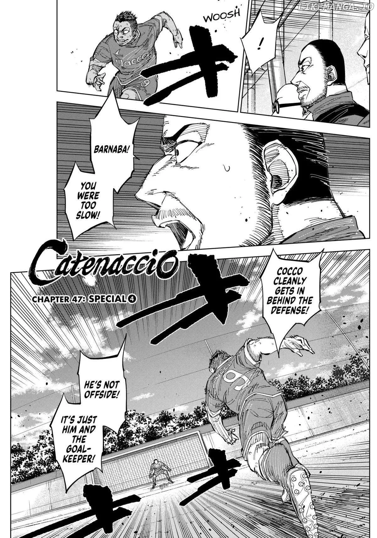 Catenaccio  Manga Chapter 47 page 1 - 