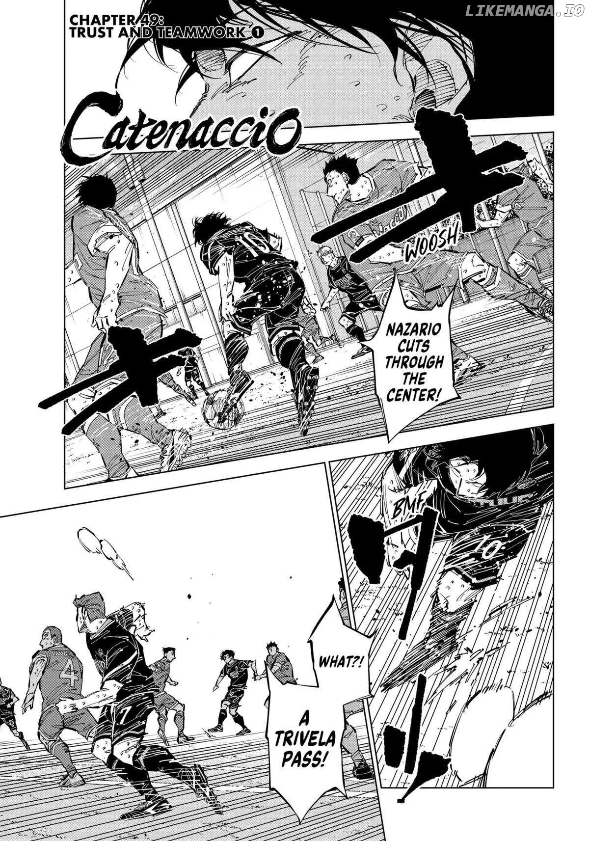 Catenaccio  Manga Chapter 49 page 1 - 