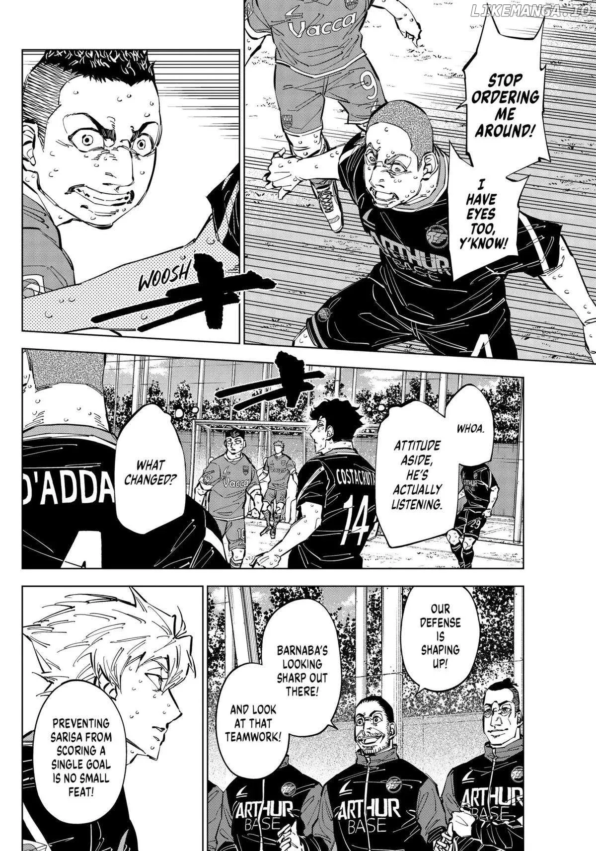 Catenaccio  Manga Chapter 49 page 6 - 