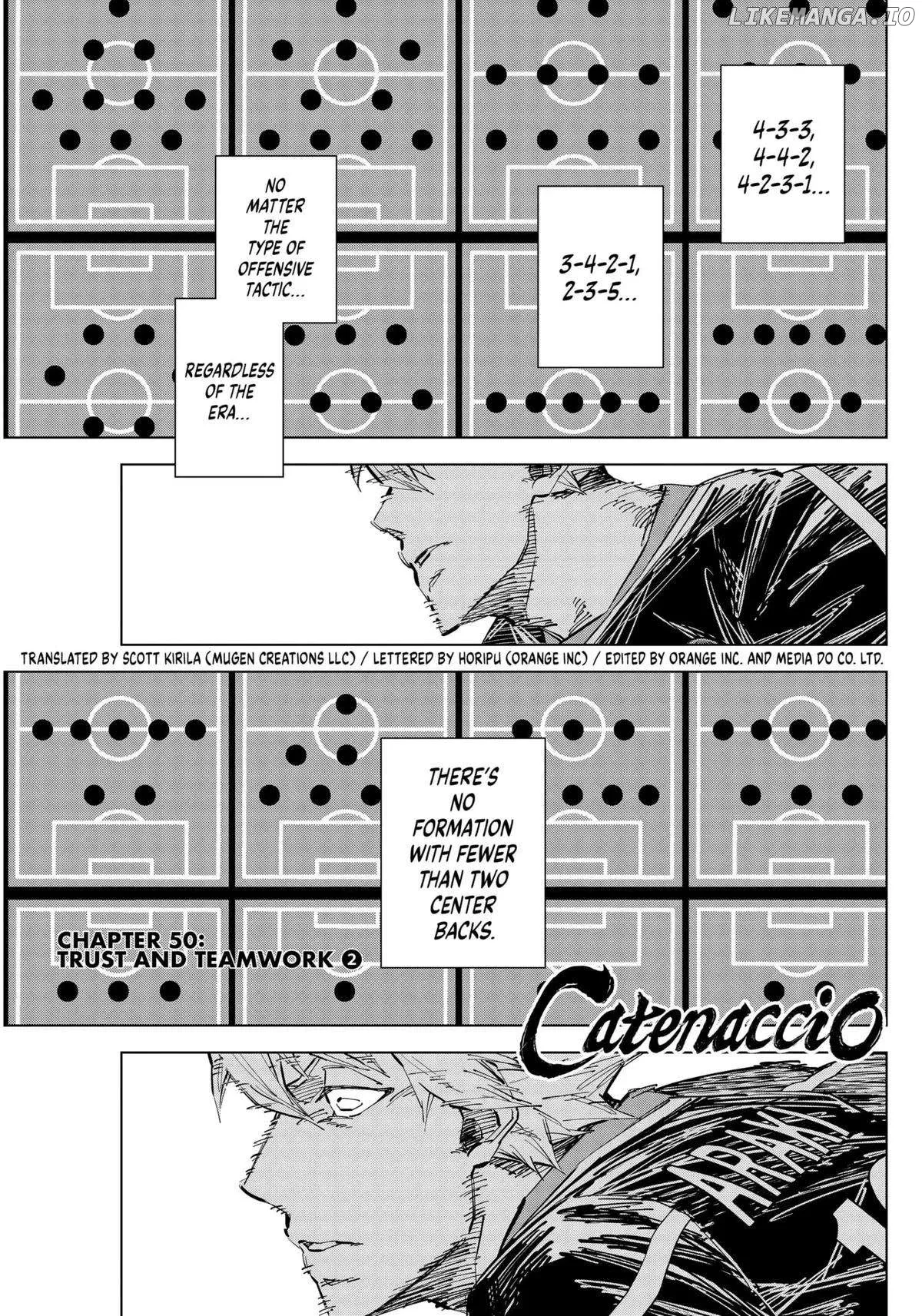 Catenaccio  Manga Chapter 50 page 1 - 