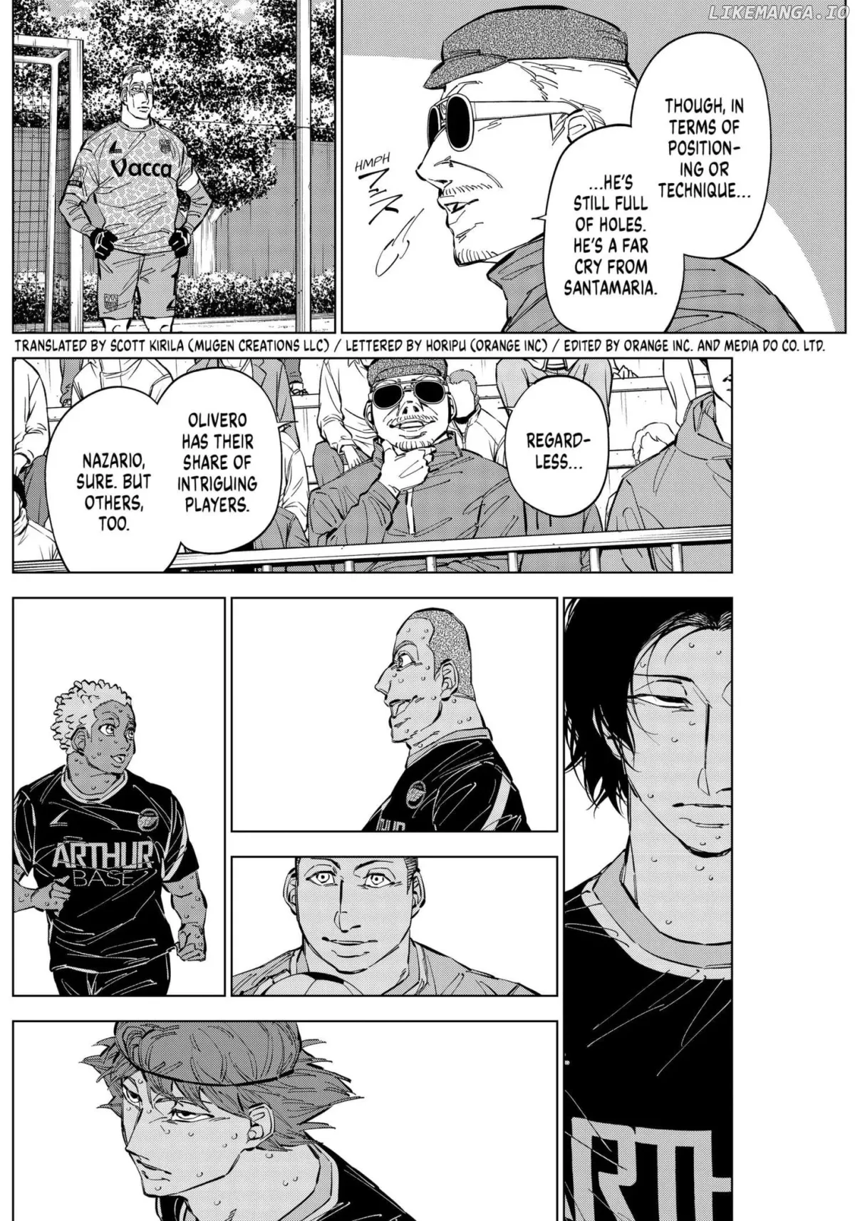 Catenaccio  Manga Chapter 51 page 3 - 