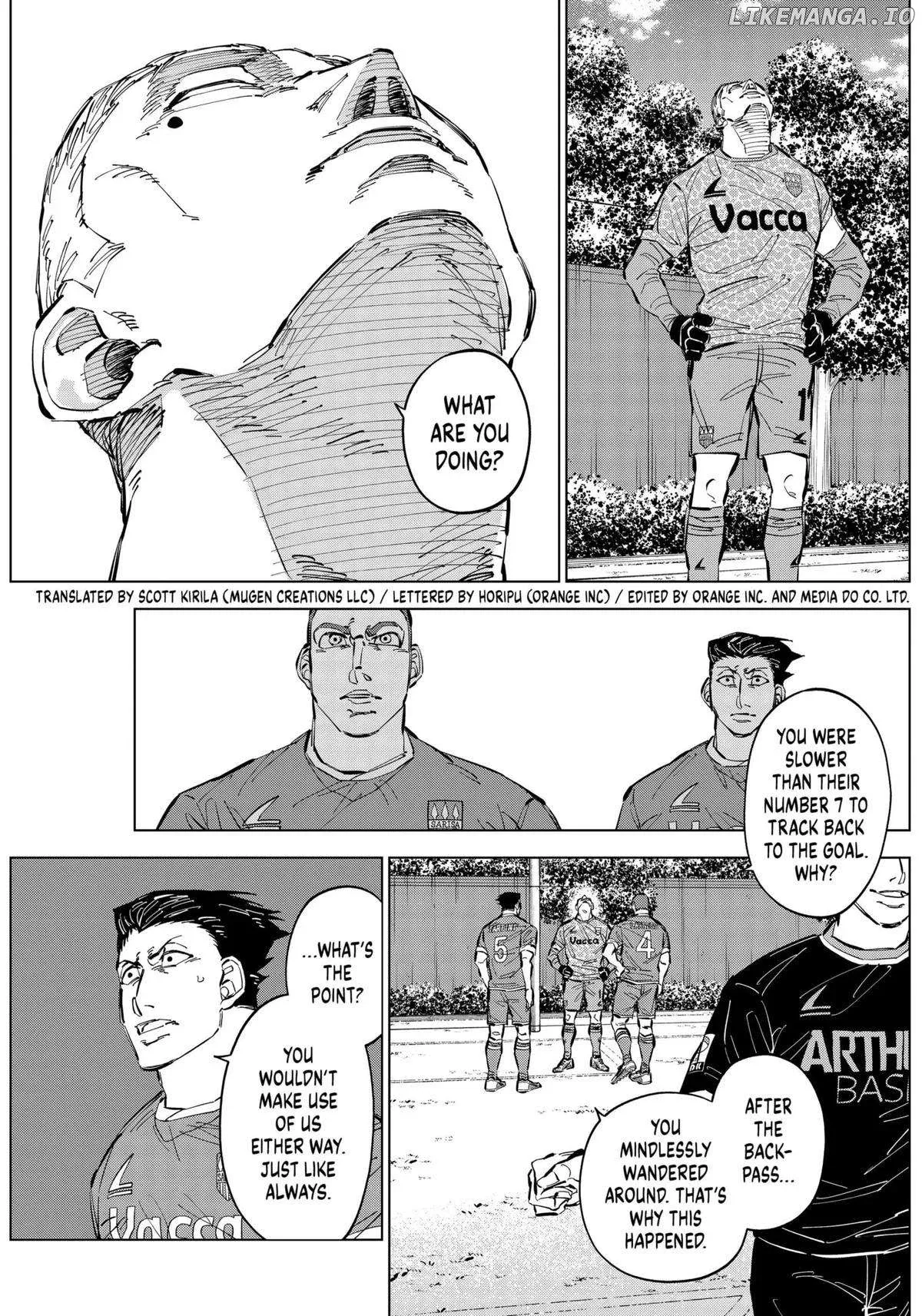 Catenaccio  Manga Chapter 52 page 5 - 