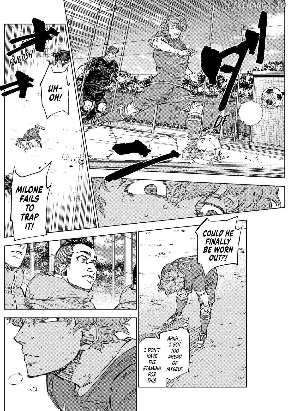 Catenaccio  Manga Chapter 54 page 12 - 