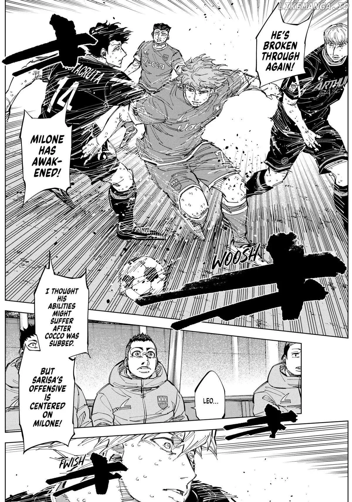 Catenaccio  Manga Chapter 54 page 6 - 