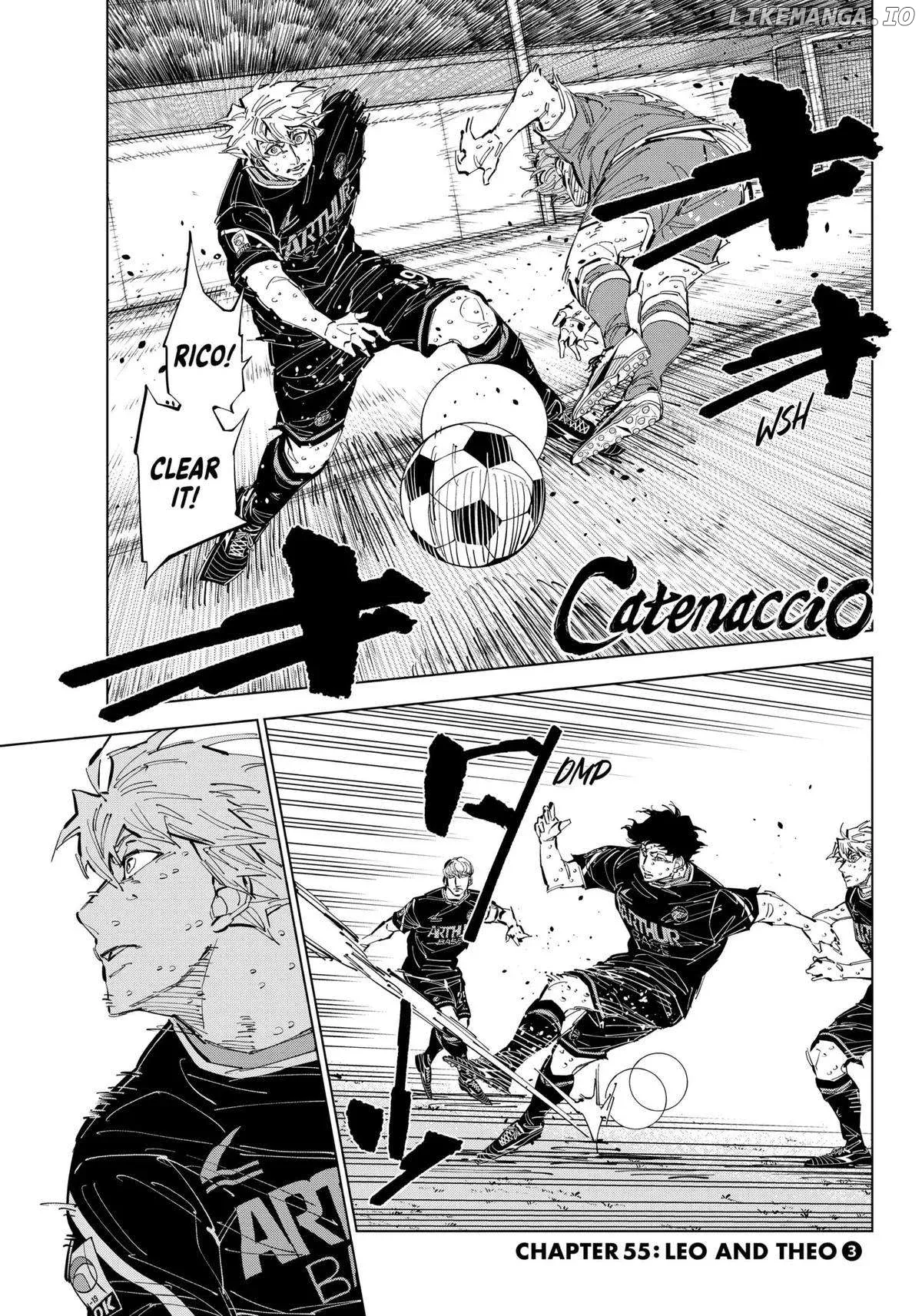 Catenaccio  Manga Chapter 55 page 1 - 
