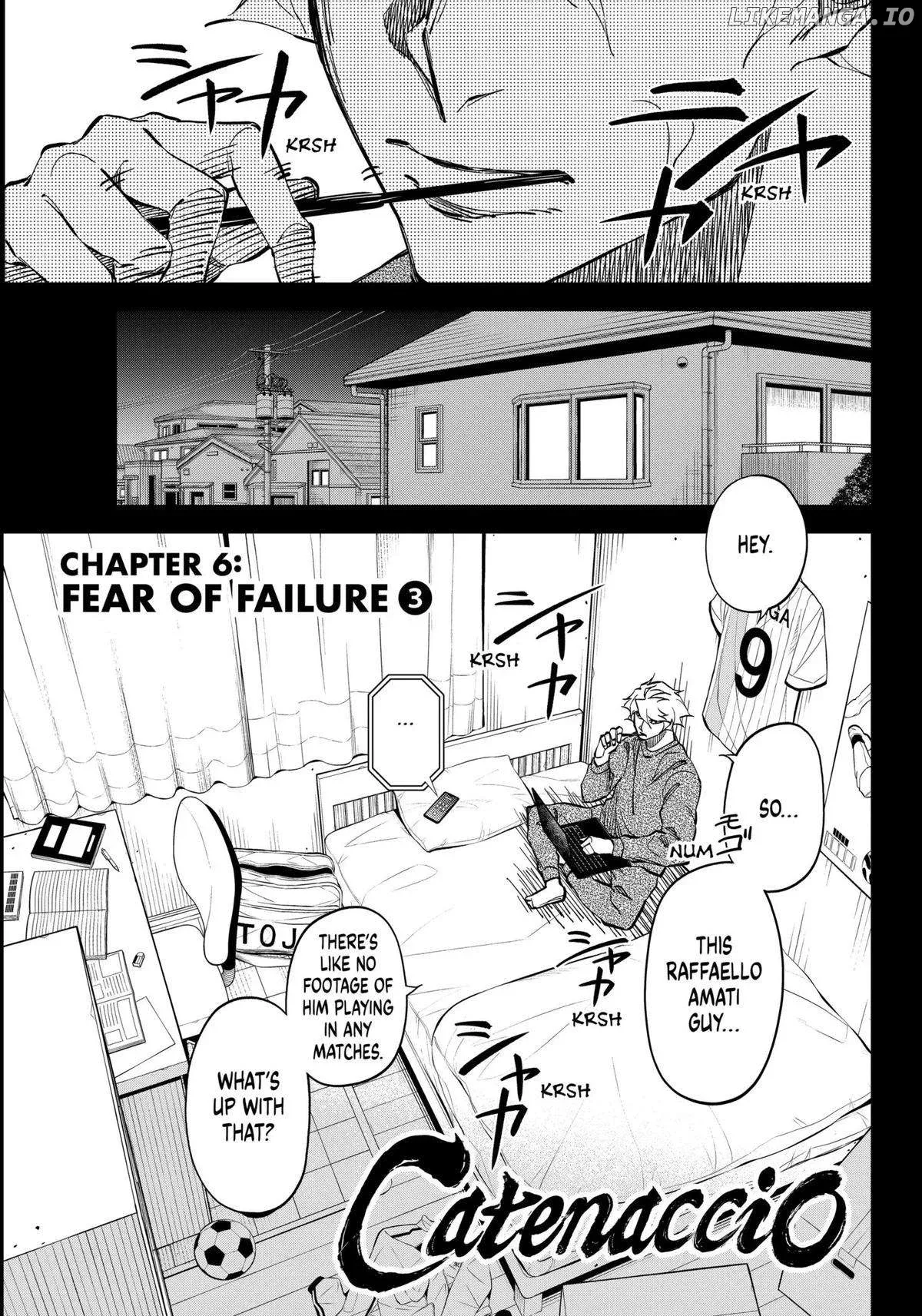 Catenaccio  Manga Chapter 6 page 1 - 
