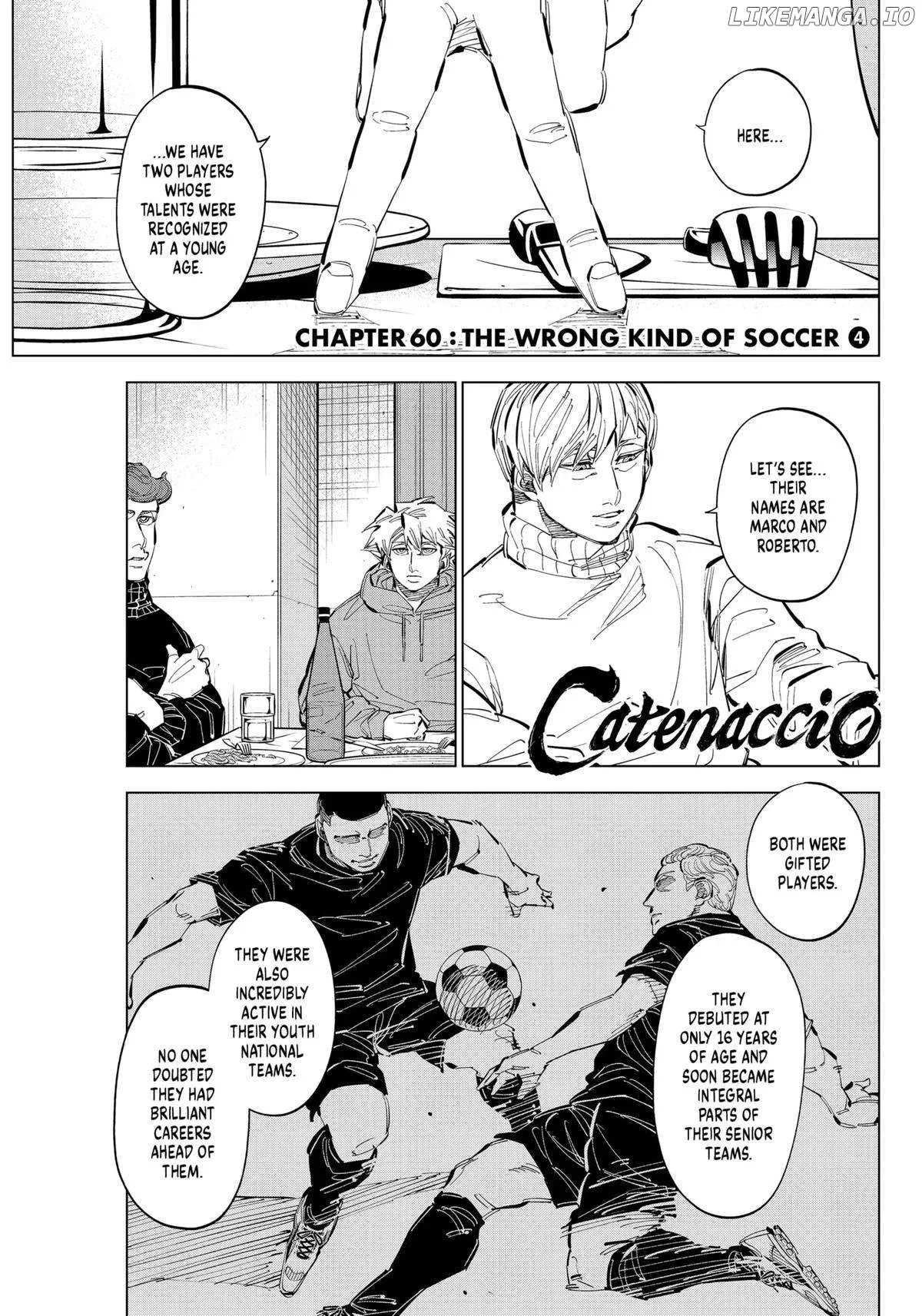 Catenaccio  Manga Chapter 60 page 1 - 