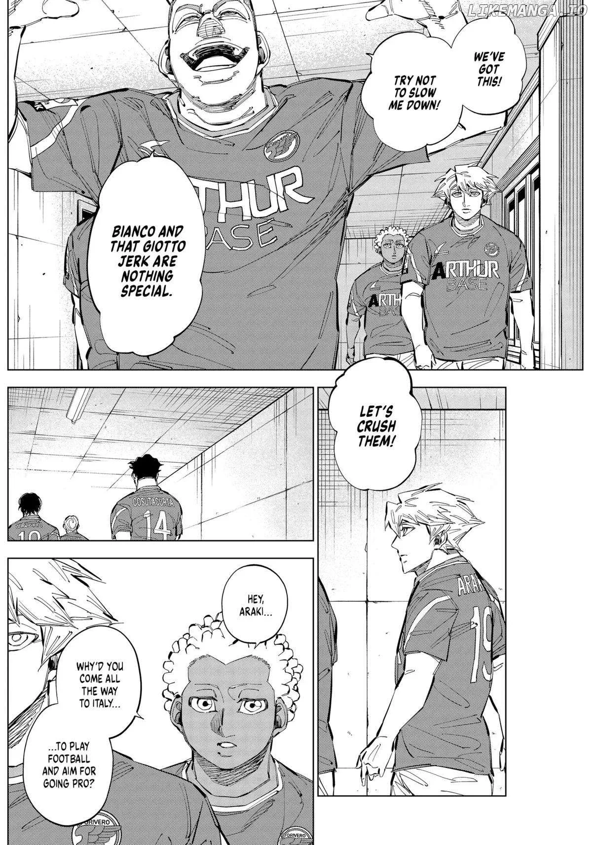 Catenaccio  Manga Chapter 61 page 4 - 