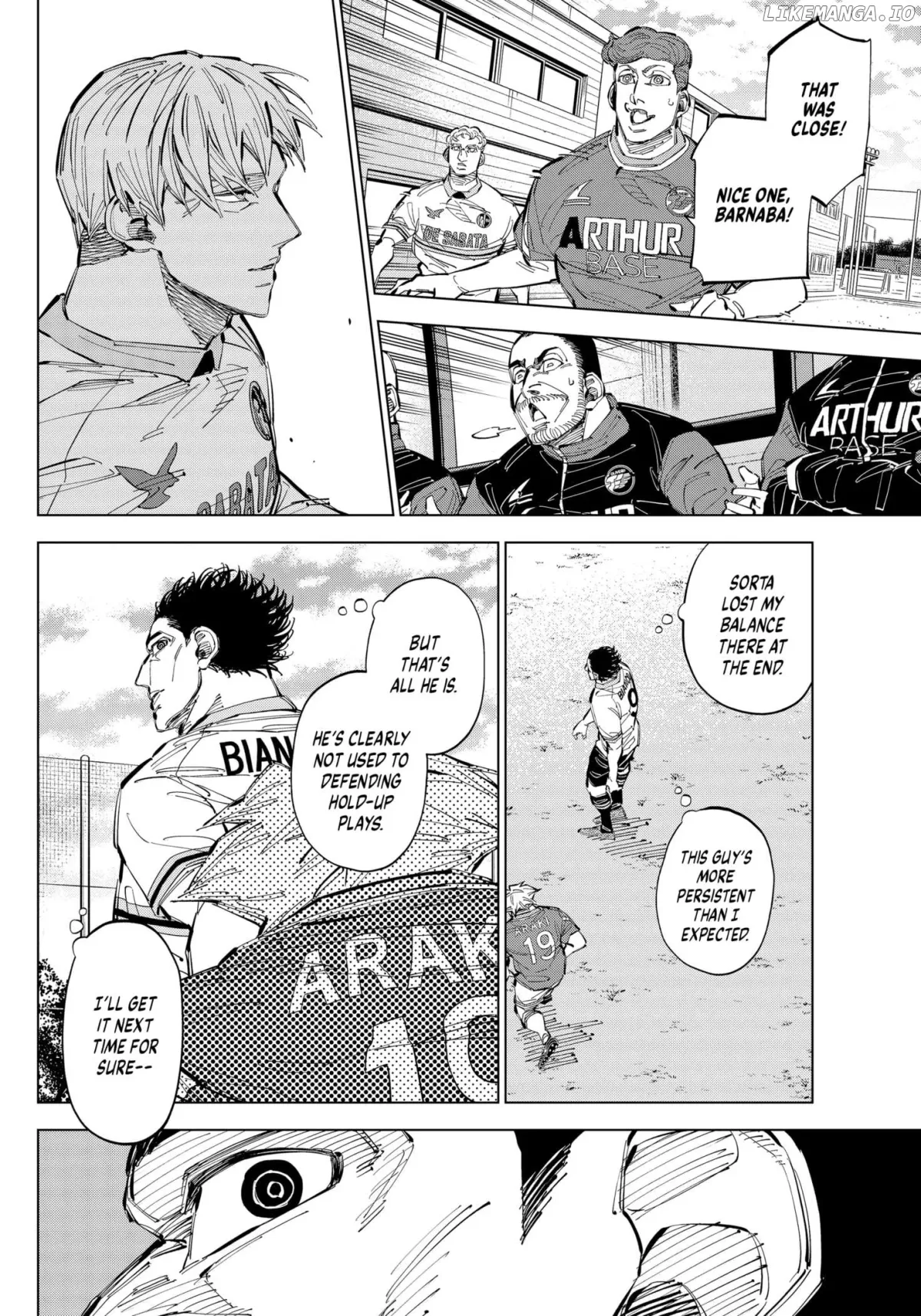 Catenaccio  Manga Chapter 62 page 8 - 