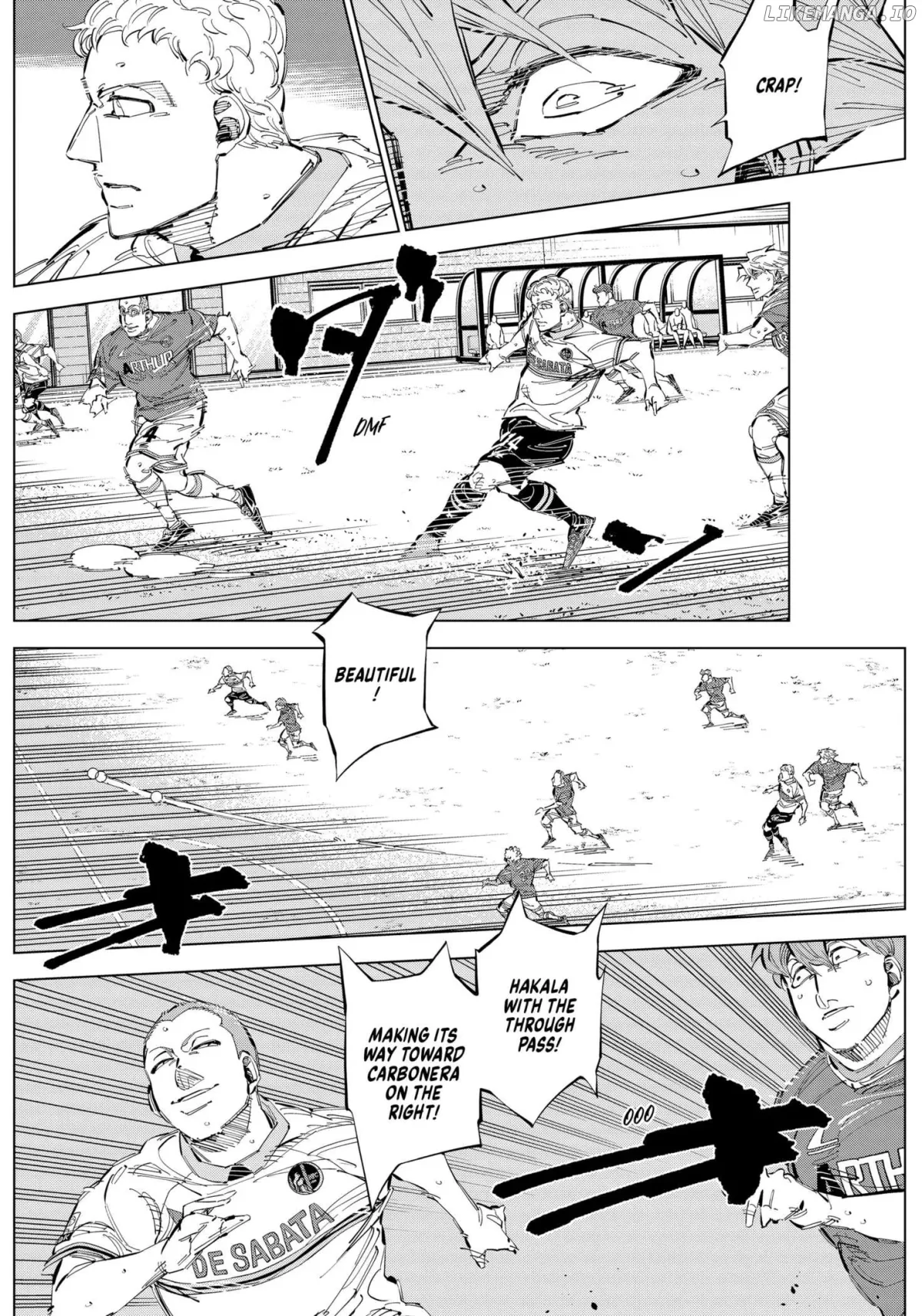 Catenaccio  Manga Chapter 63 page 8 - 