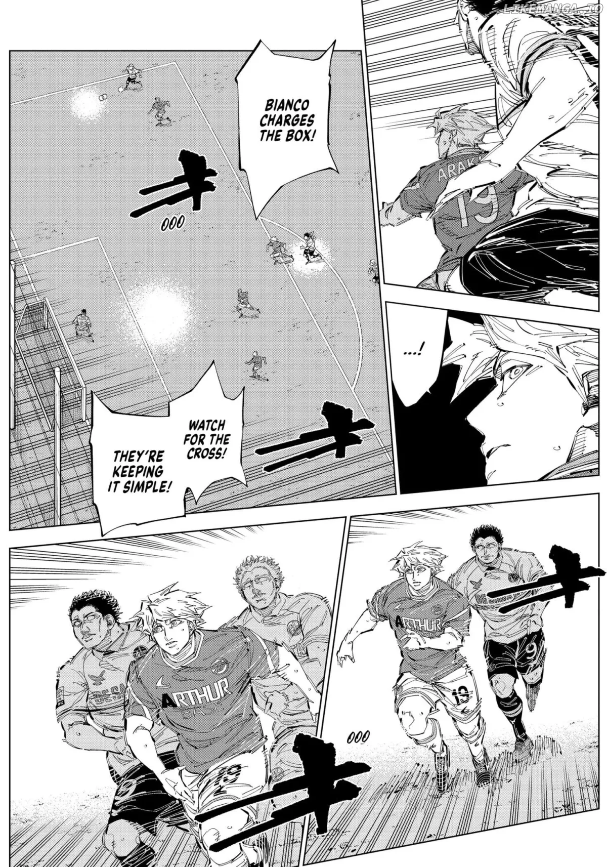 Catenaccio  Manga Chapter 63 page 9 - 