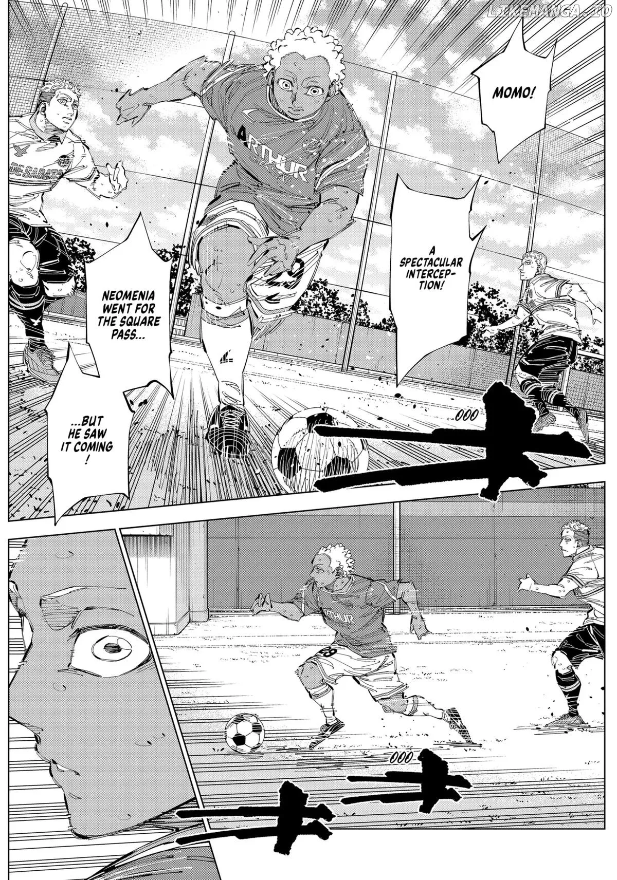 Catenaccio  Manga Chapter 64 page 4 - 