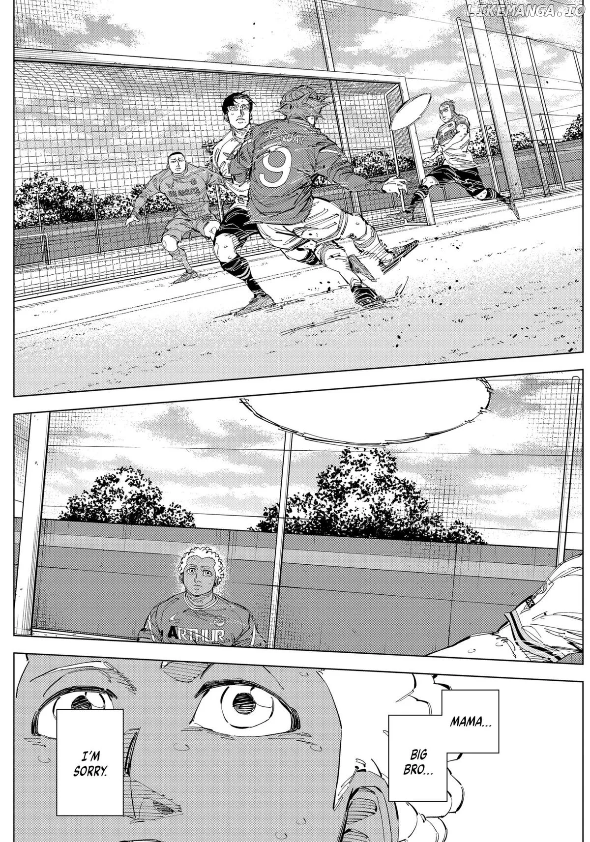 Catenaccio  Manga Chapter 66 page 9 - 