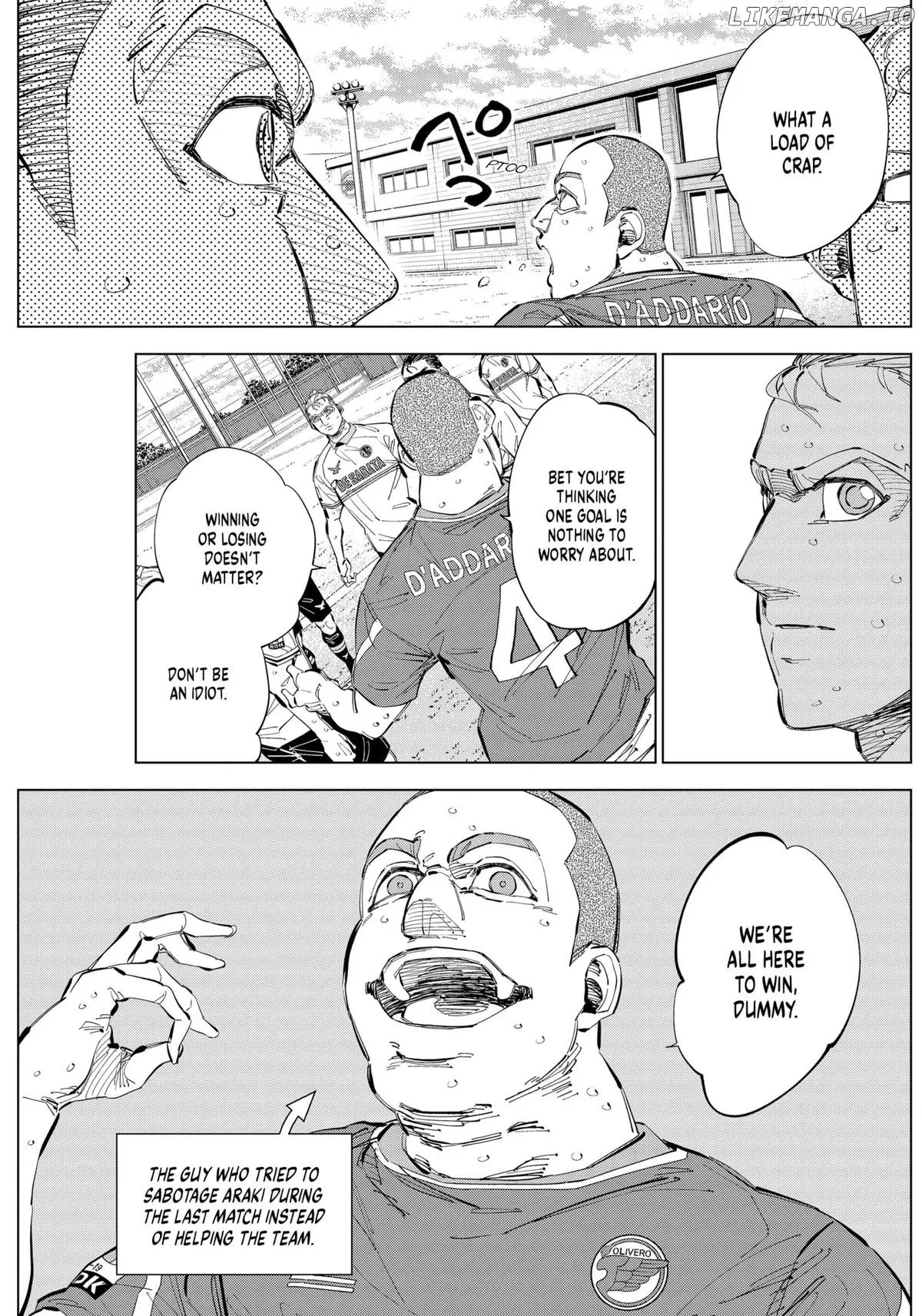 Catenaccio  Manga Chapter 67 page 7 - 