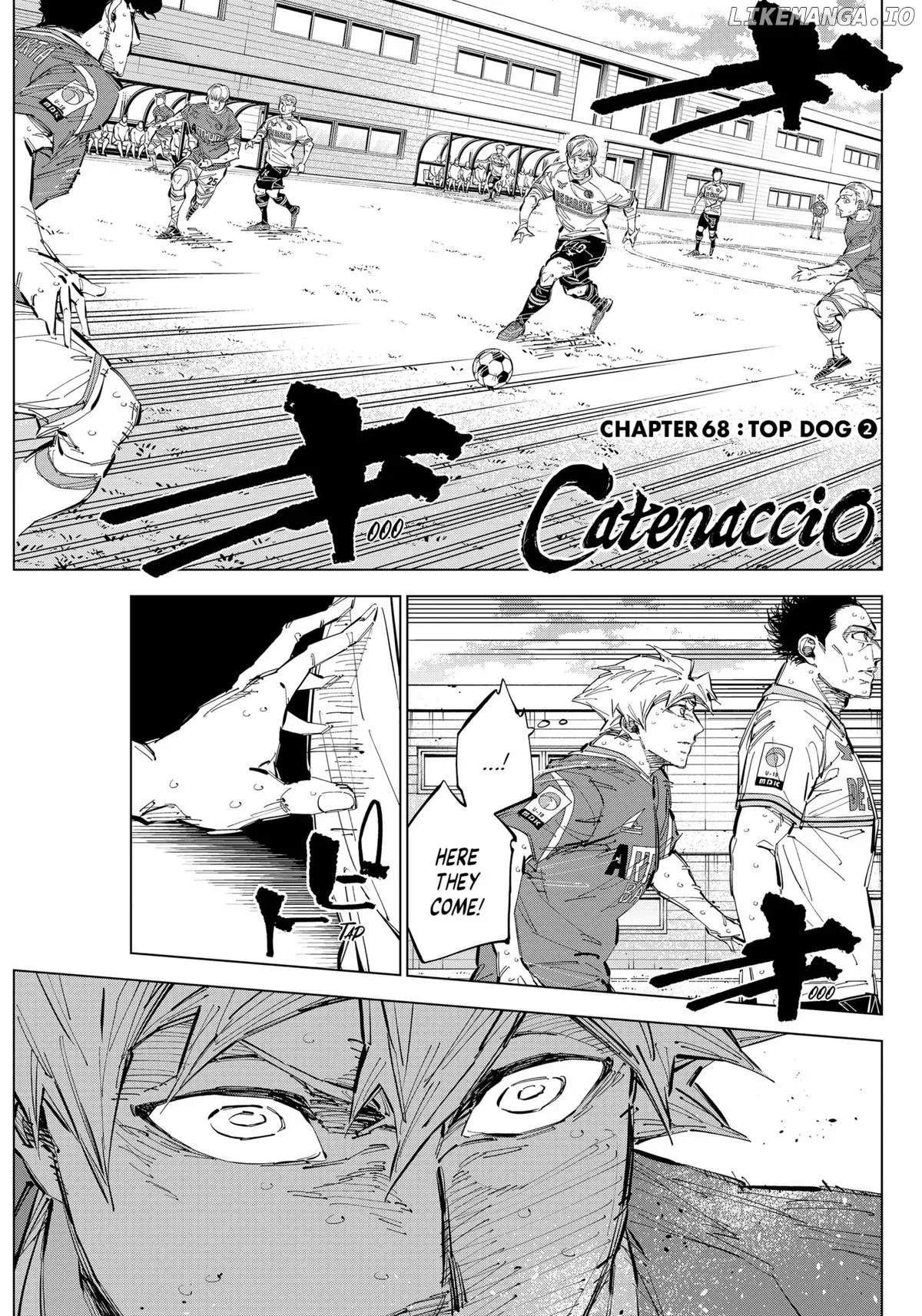 Catenaccio  Manga Chapter 68 page 1 - 