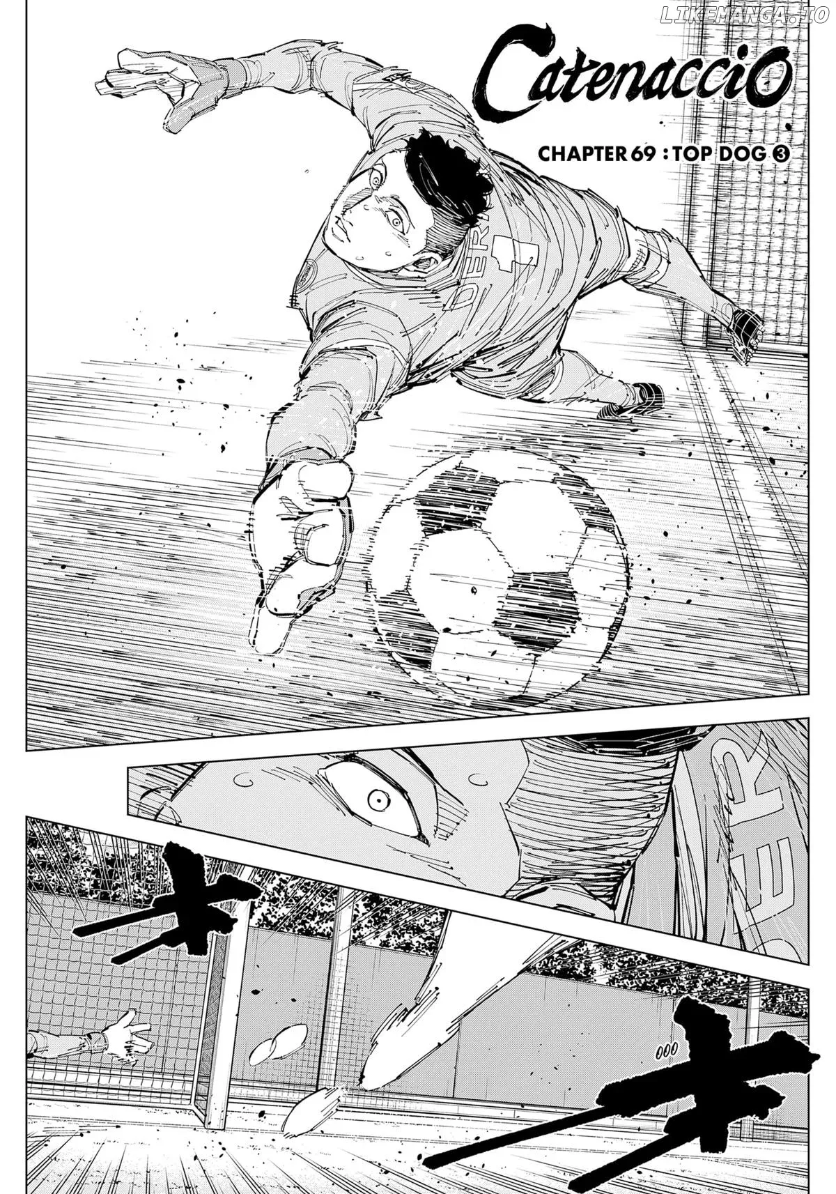 Catenaccio  Manga Chapter 69 page 1 - 