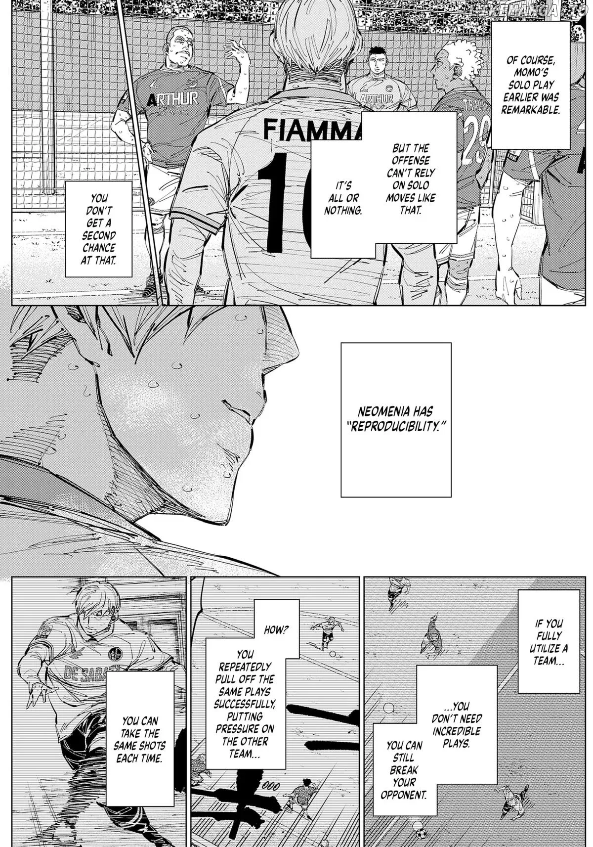 Catenaccio  Manga Chapter 69 page 5 - 