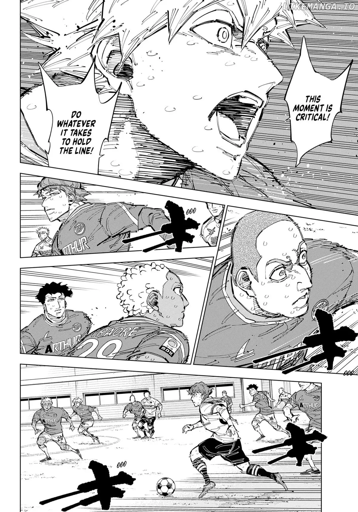 Catenaccio  Manga Chapter 71 page 6 - 