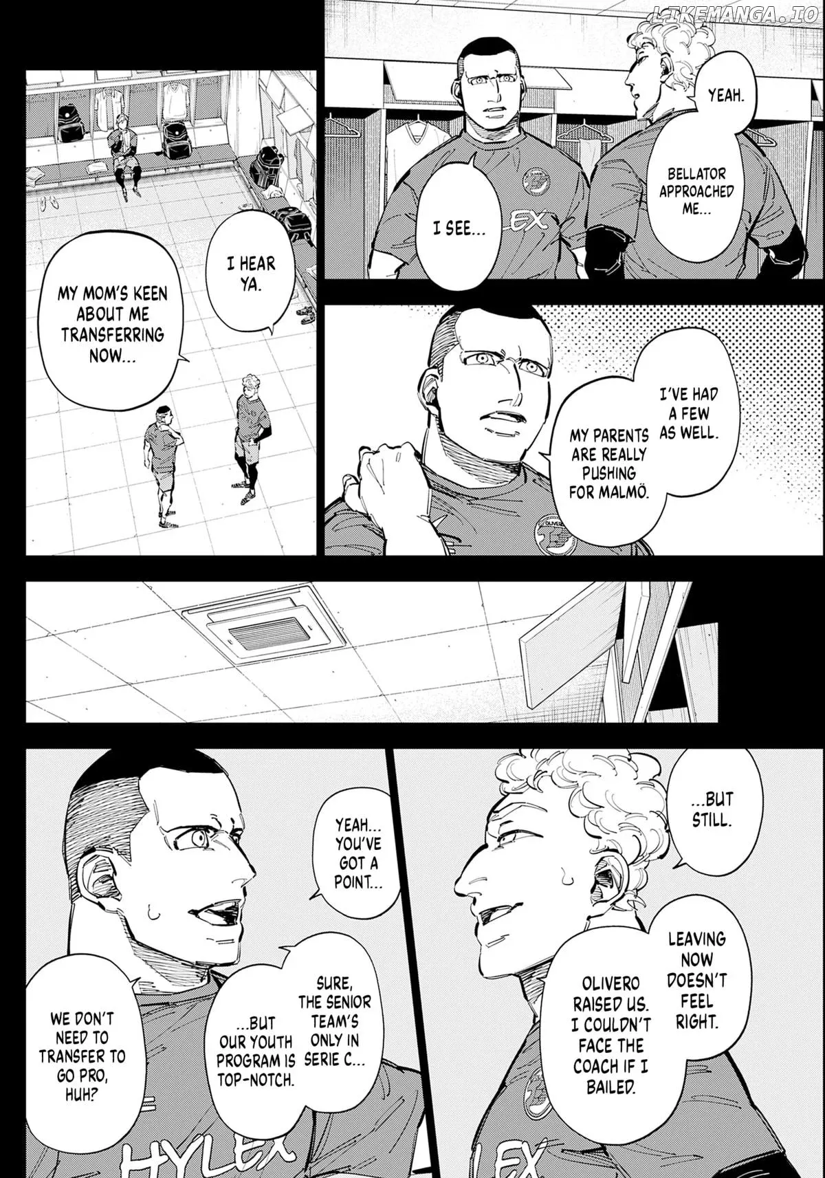 Catenaccio  Manga Chapter 72 page 4 - 