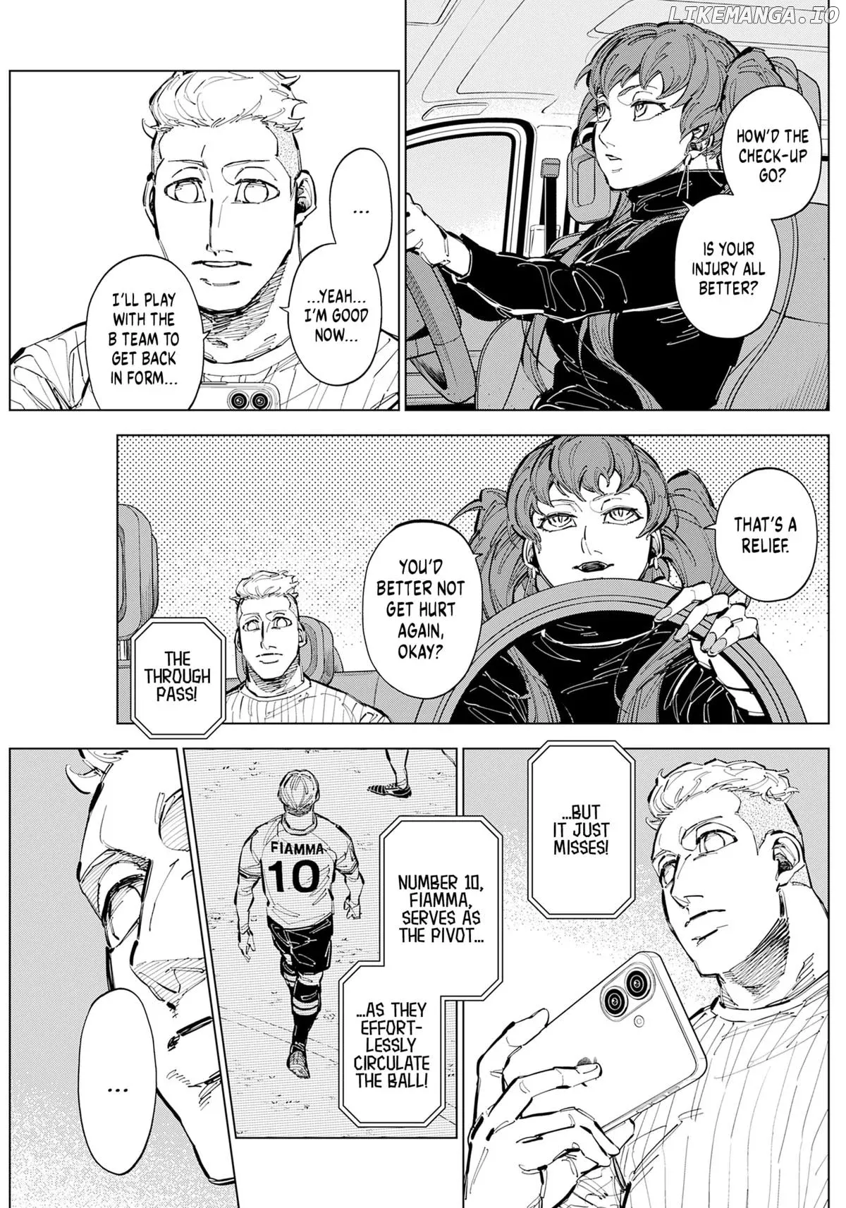 Catenaccio  Manga Chapter 72 page 9 - 