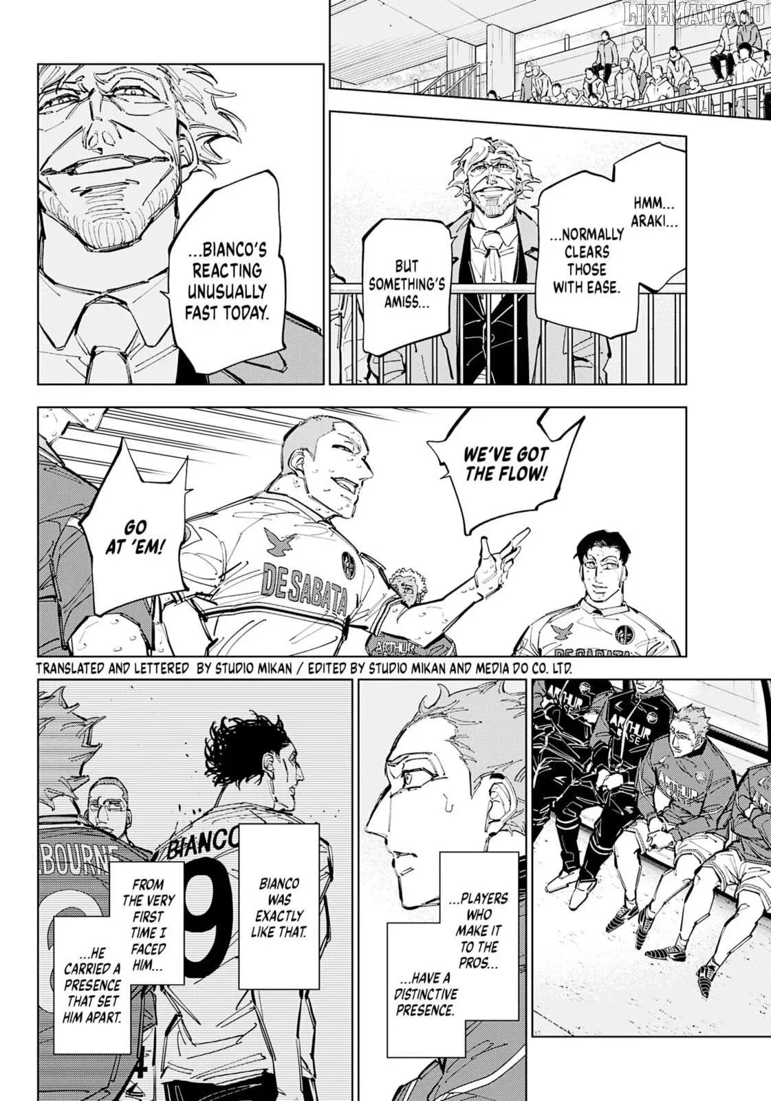 Catenaccio  Manga Chapter 76 page 8 - 