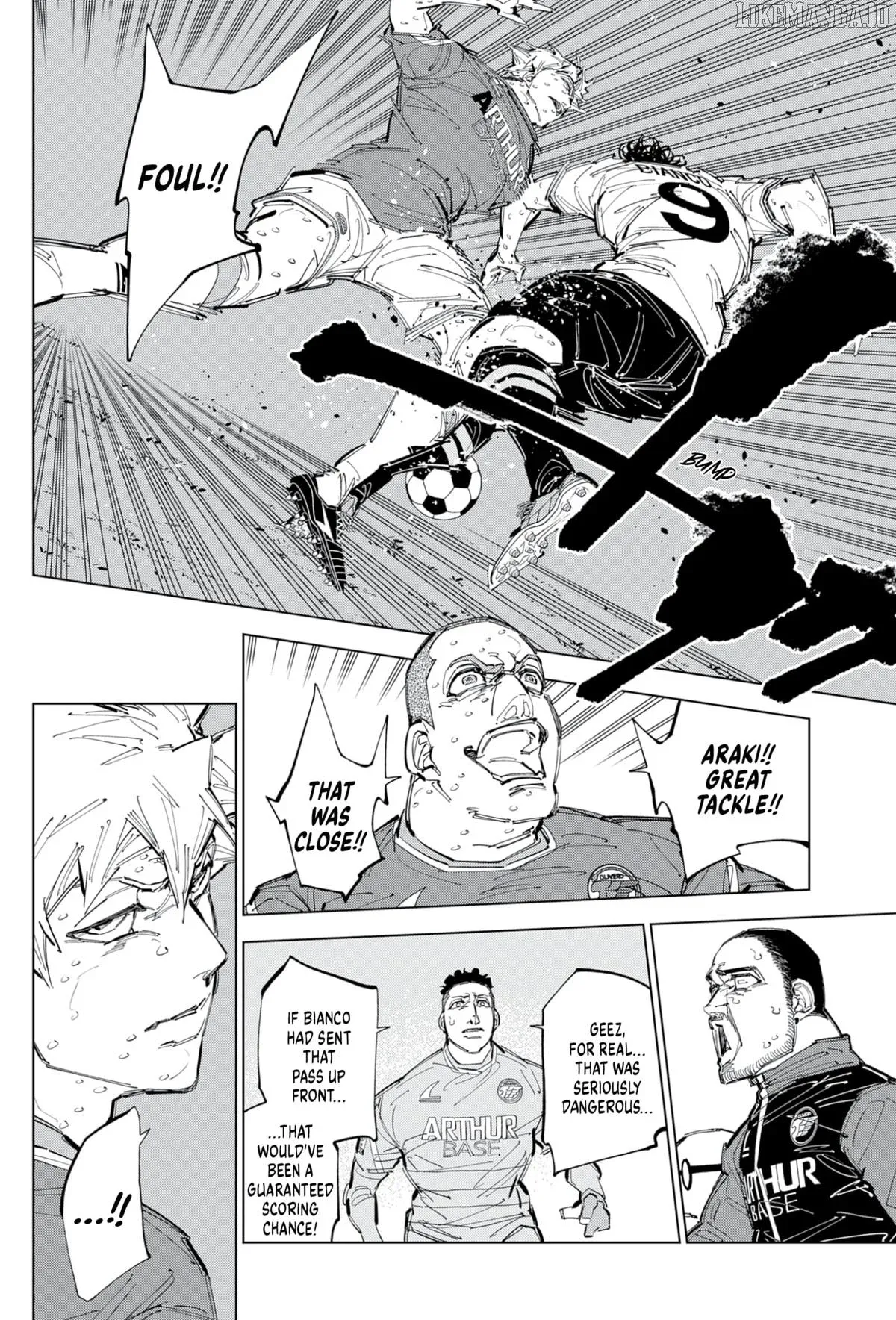 Catenaccio  Manga Chapter 78 page 6 - 