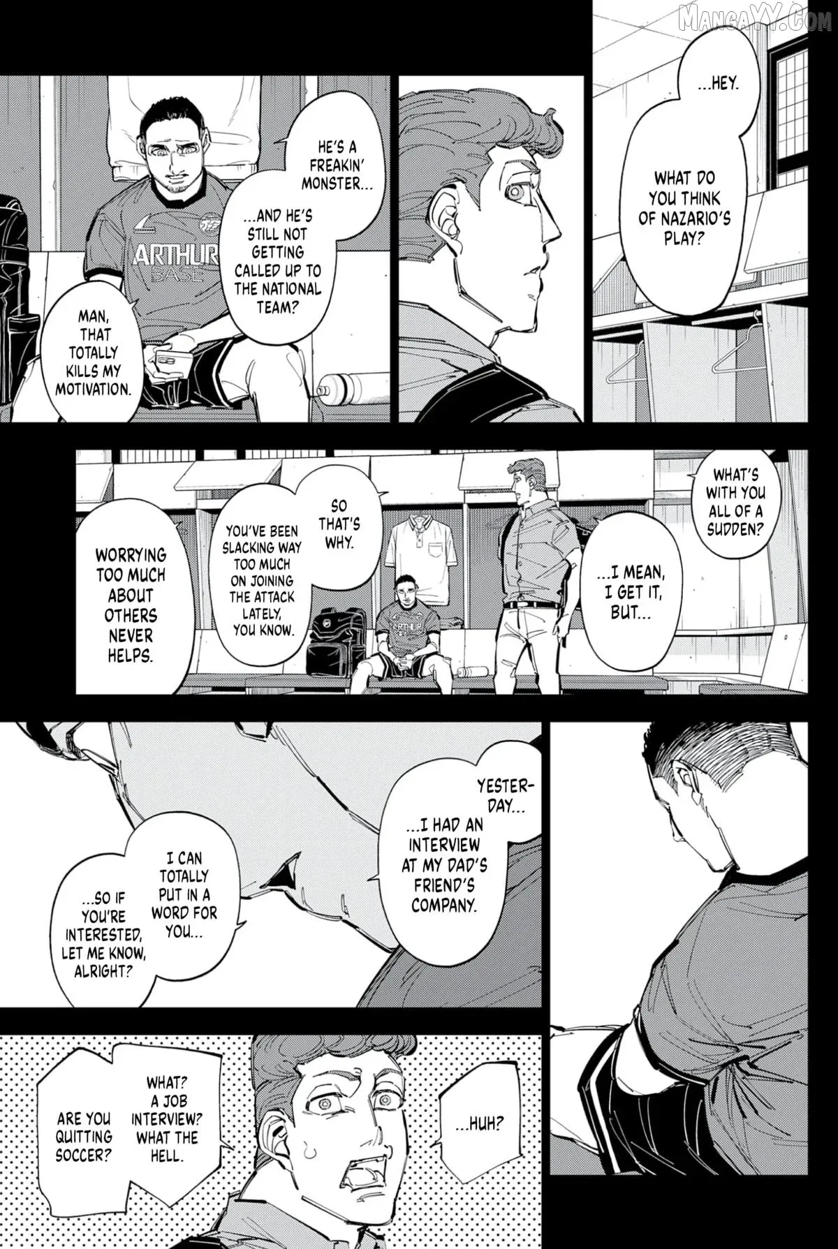 Catenaccio  Manga Chapter 79 page 11 - 