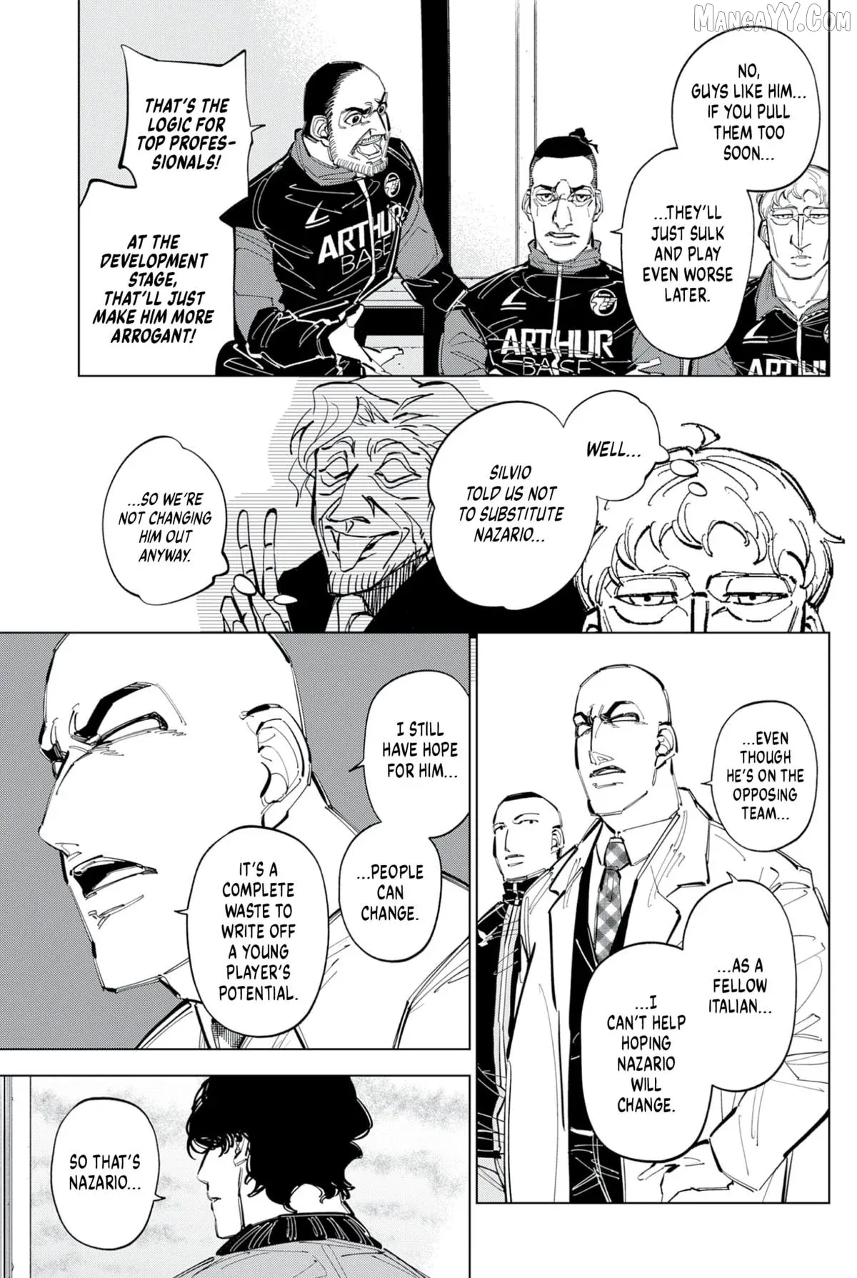 Catenaccio  Manga Chapter 79 page 9 - 