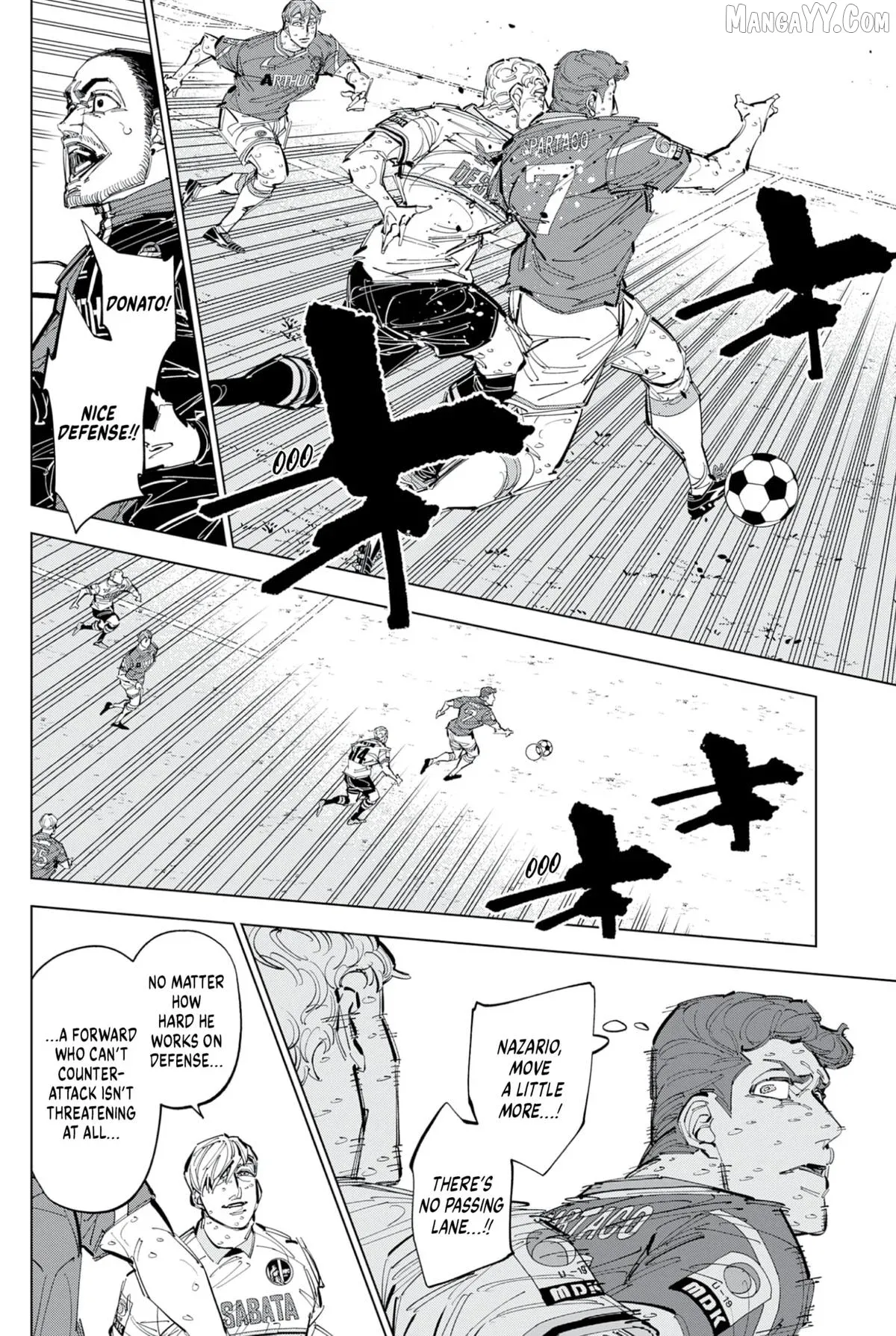Catenaccio  Manga Chapter 79 page 10 - 